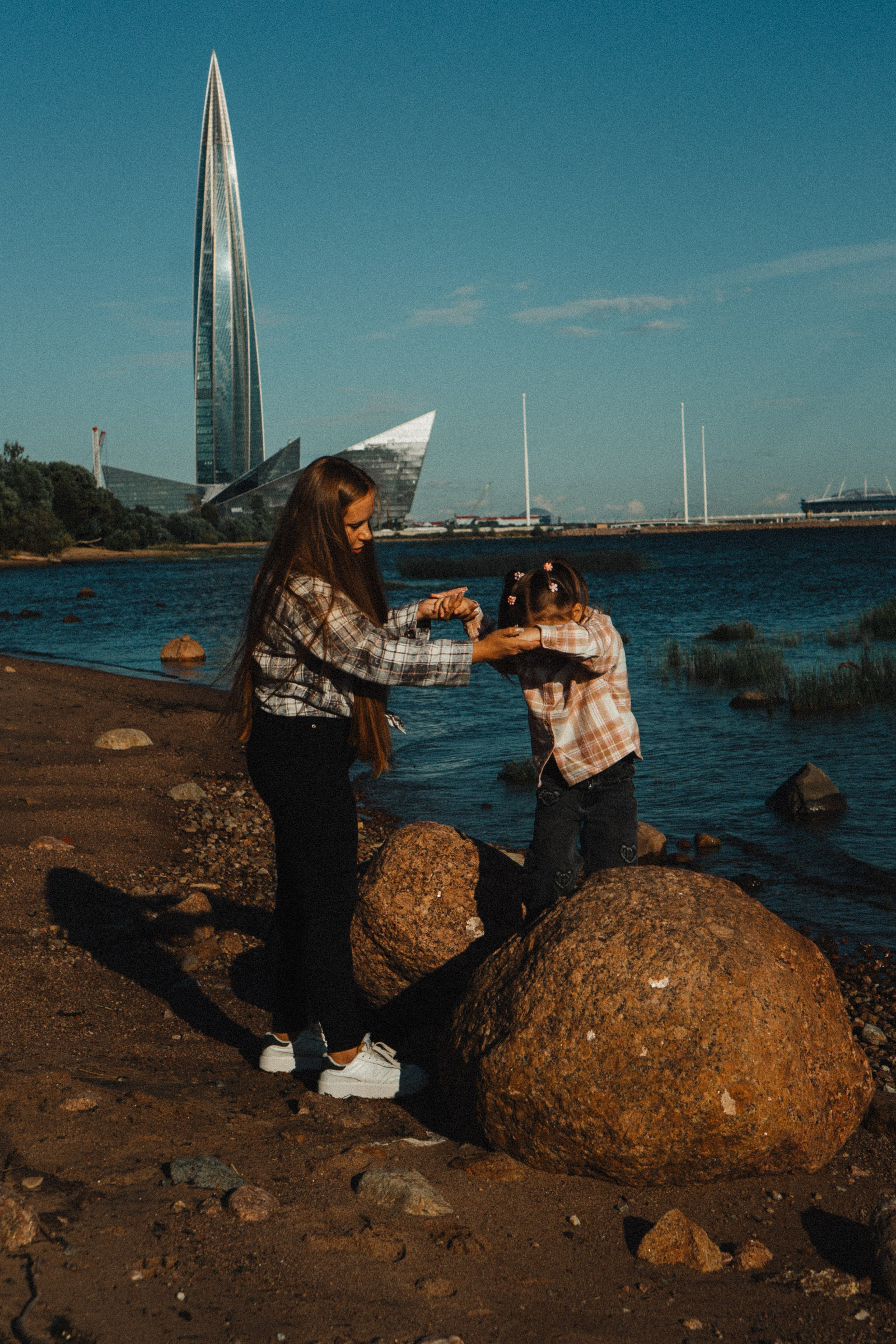МАМА И ДОЧКА НА ФИНСКОМ ЗАЛИВЕ. Профессиональный фотограф, Санкт-Петербург — Виктория Богомолова