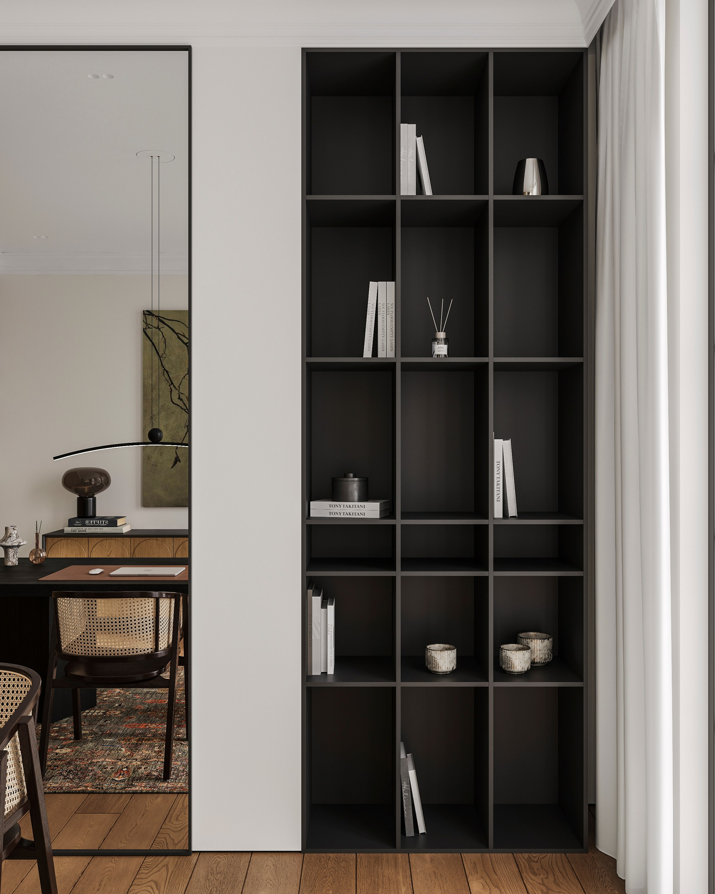 SERENE SPACE | DESIGNER ANNE KIREEVA. Interior Visualization by Valerie Stetyukevich