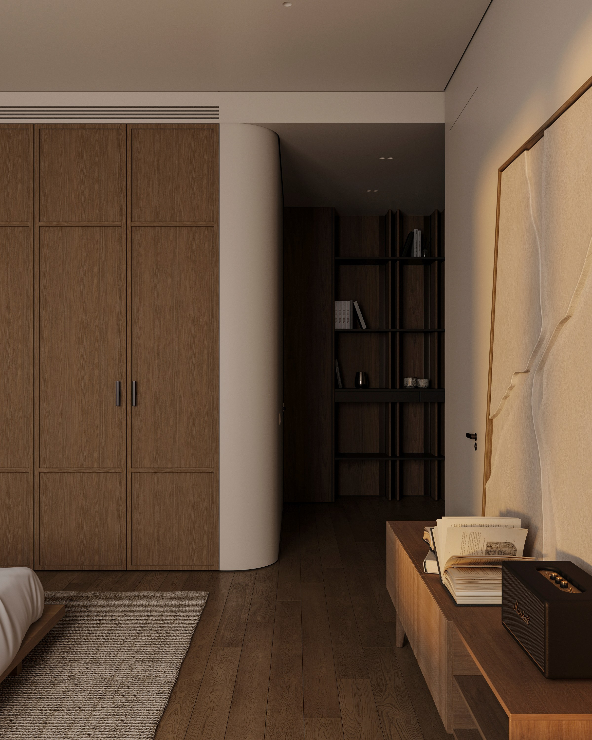 JAPANDI HAVEN | CONCEPTUAL PROJECT. Interior Visualization by Valerie Stetyukevich