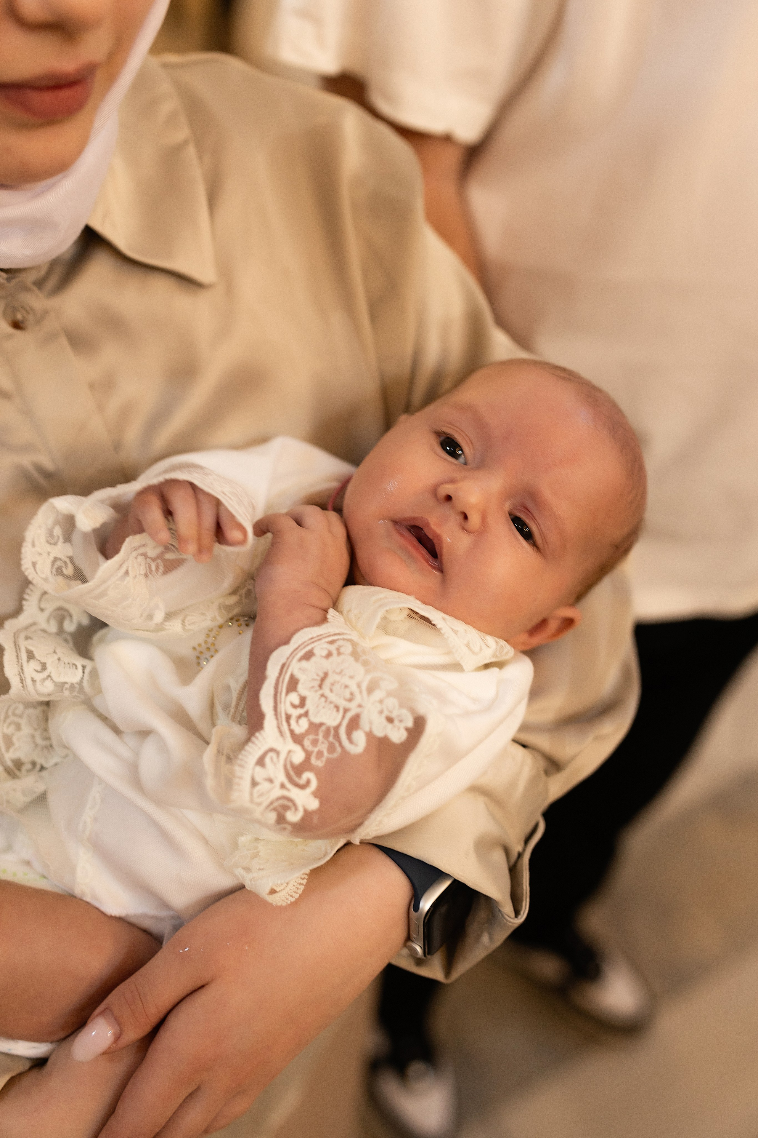 Таинство крещения Алисы. Фотограф в Железнодорожном и Балашихе