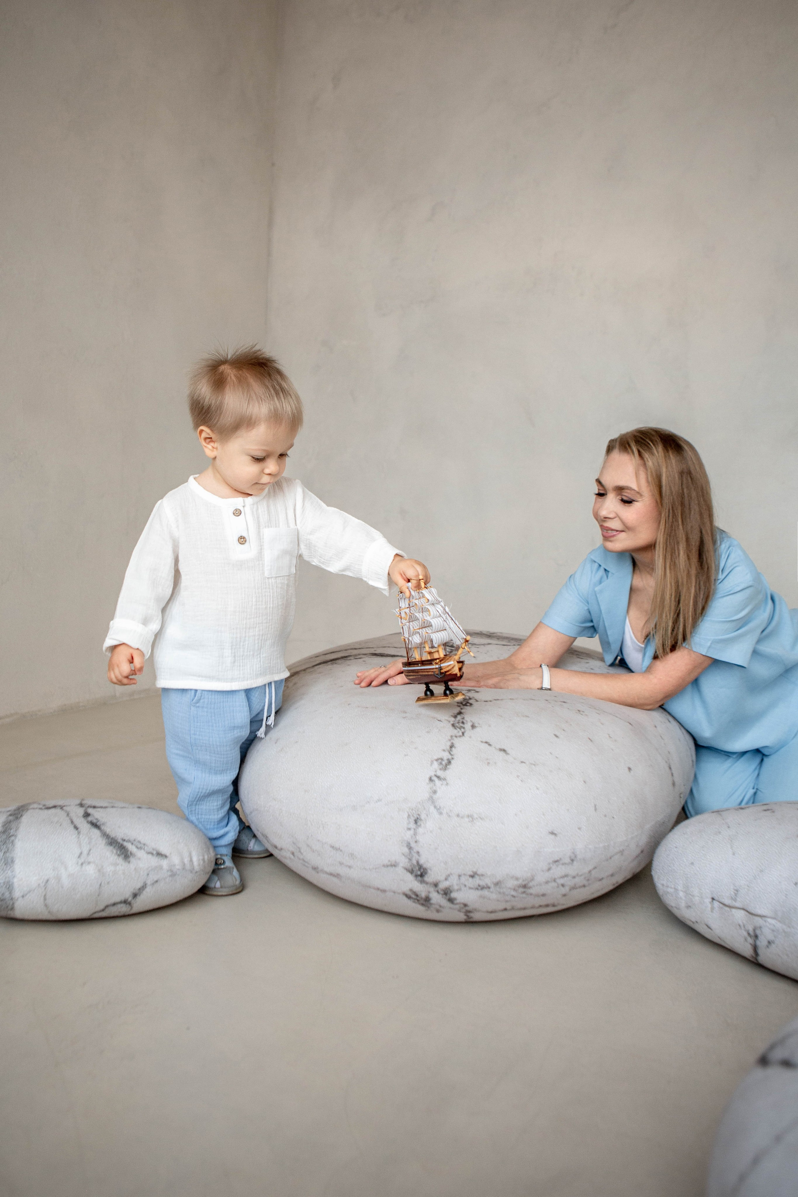 Мама и сын. Фотограф Екатерина Голицына