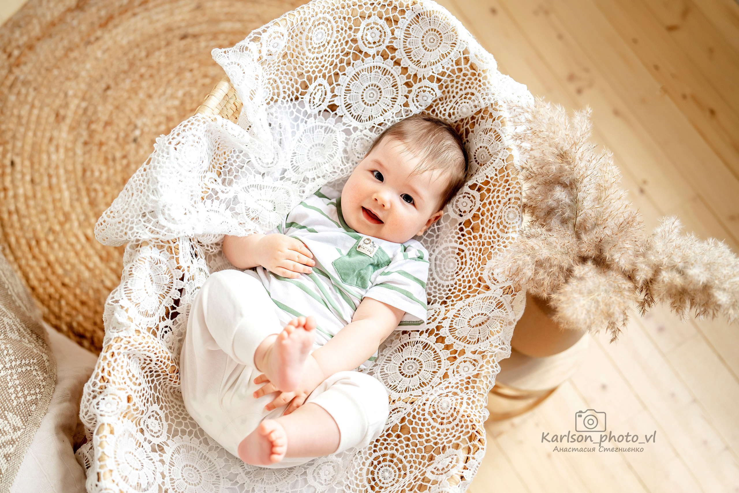 До года. Детский и семейный фотограф в Москве Анастасия Стегниенко
