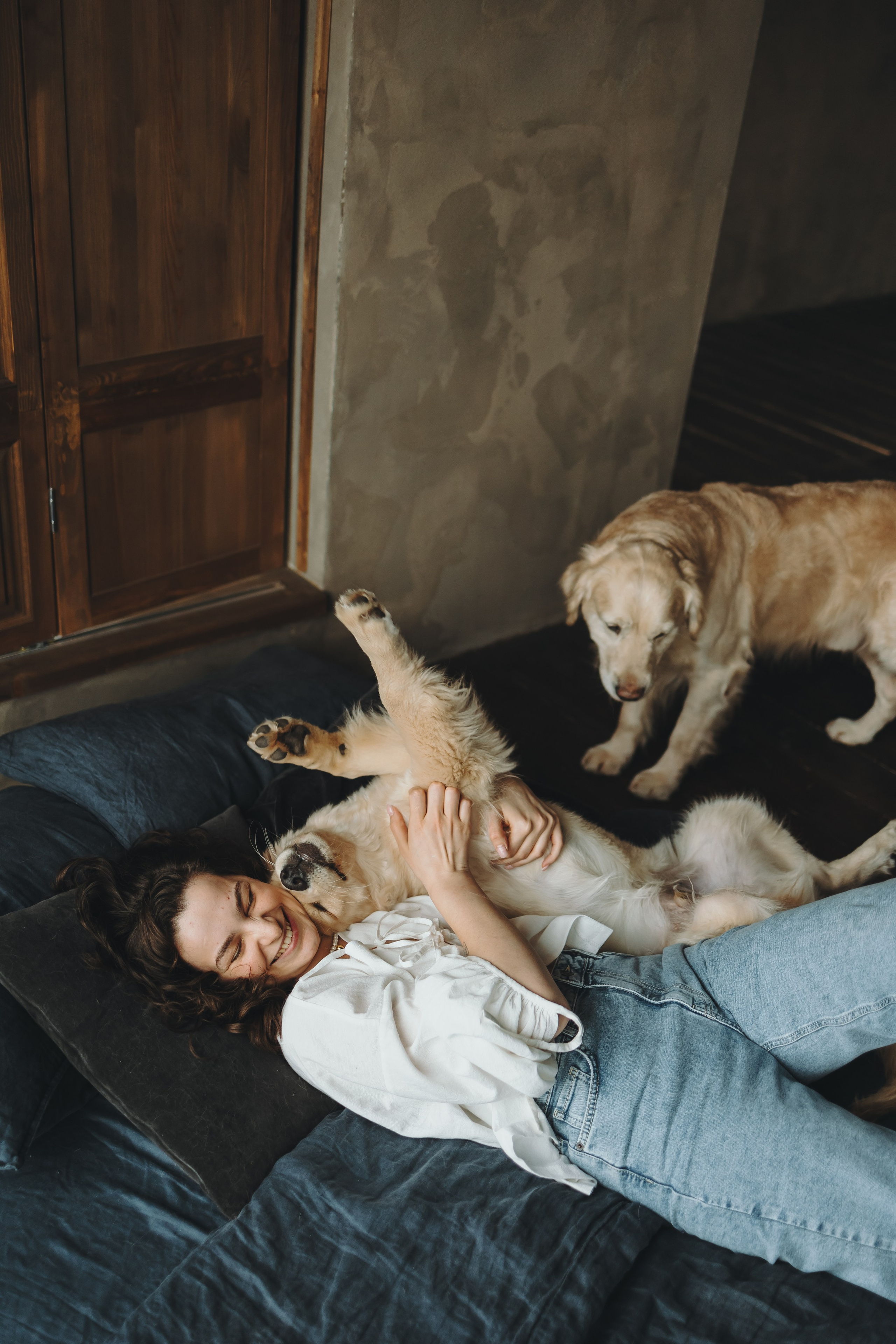 Настя, Арчи и Арагон. Фотограф-анималист в Санкт-Петербурге Алина Яхонт
