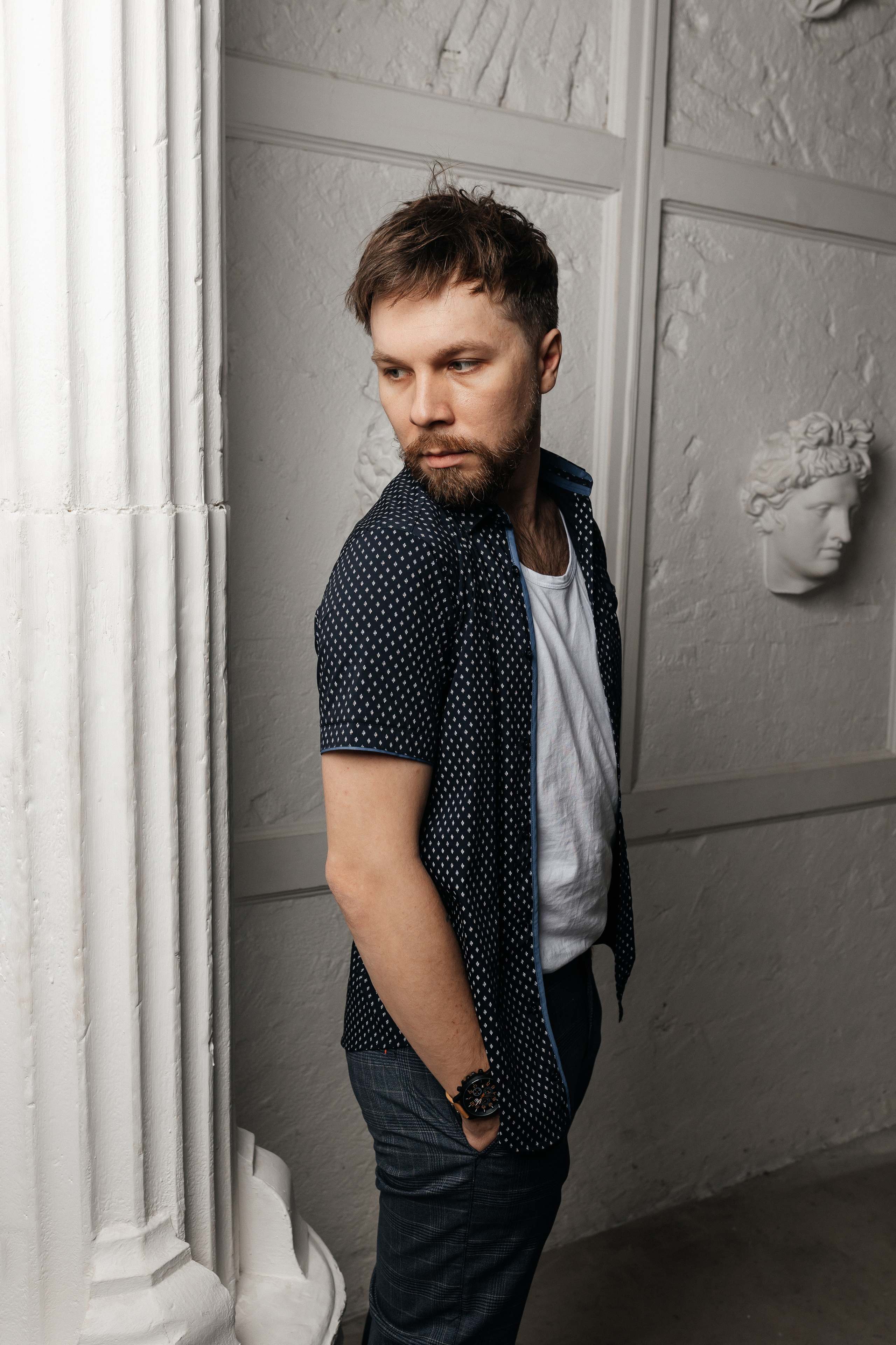 Дмитрий, съёмка в студии. Фотограф Наталия Федосова, г. Москва. TG и Instagram @nataliya_raw