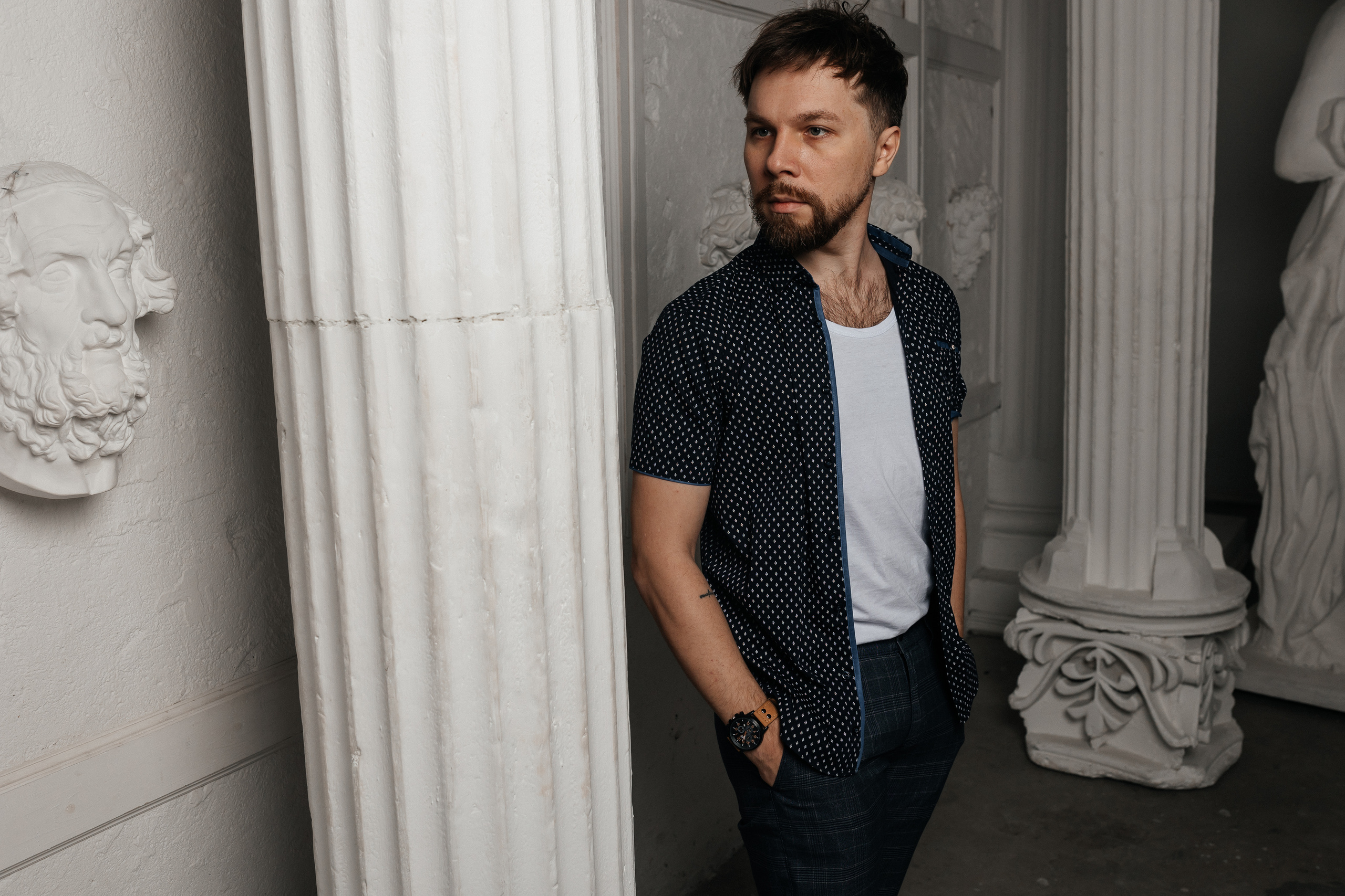 Дмитрий, съёмка в студии. Фотограф Наталия Федосова, г. Москва. TG и Instagram @nataliya_raw