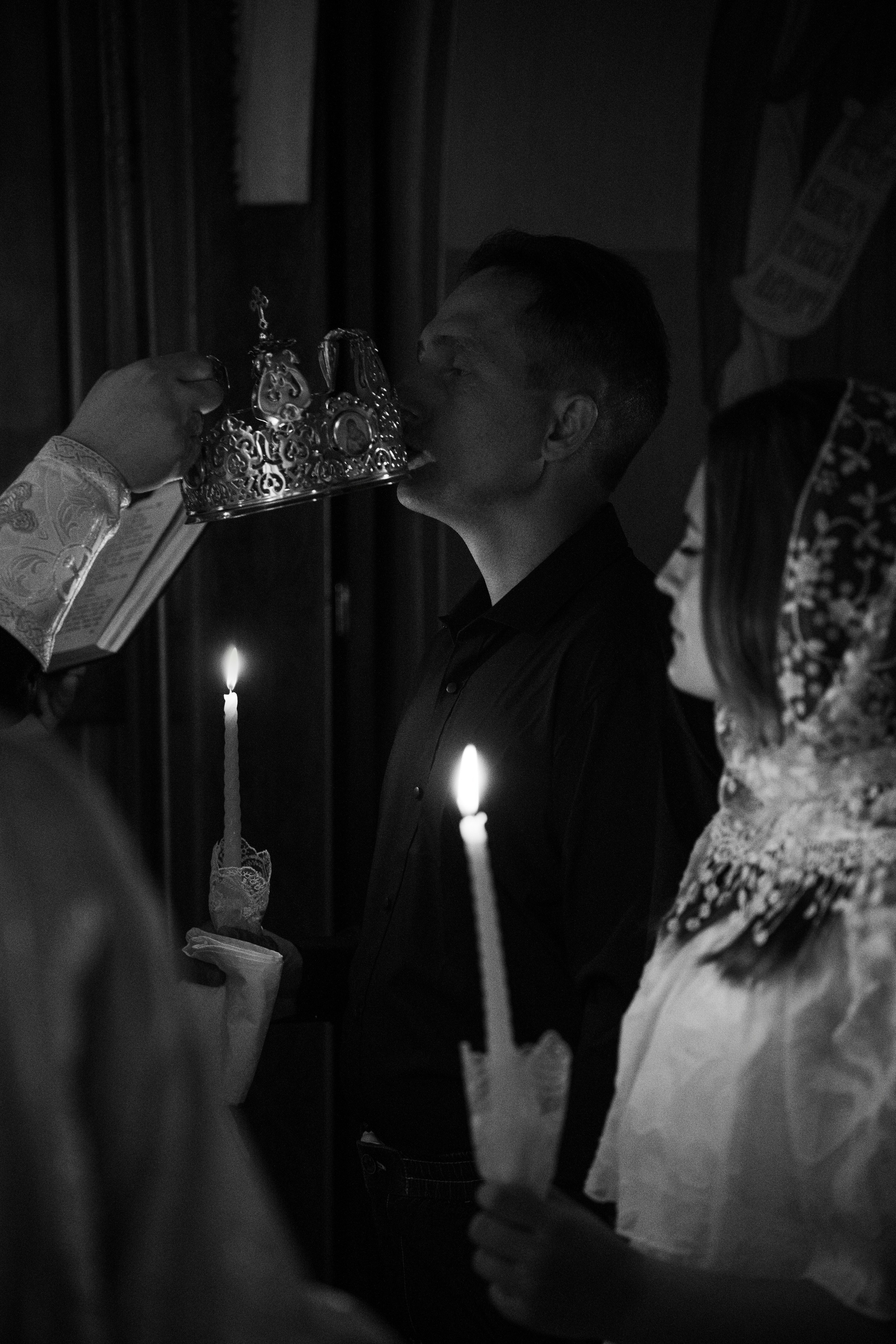 Венчание. Максим и Любовь. Семейный фотограф в Брянске Дзнеладзе Софико