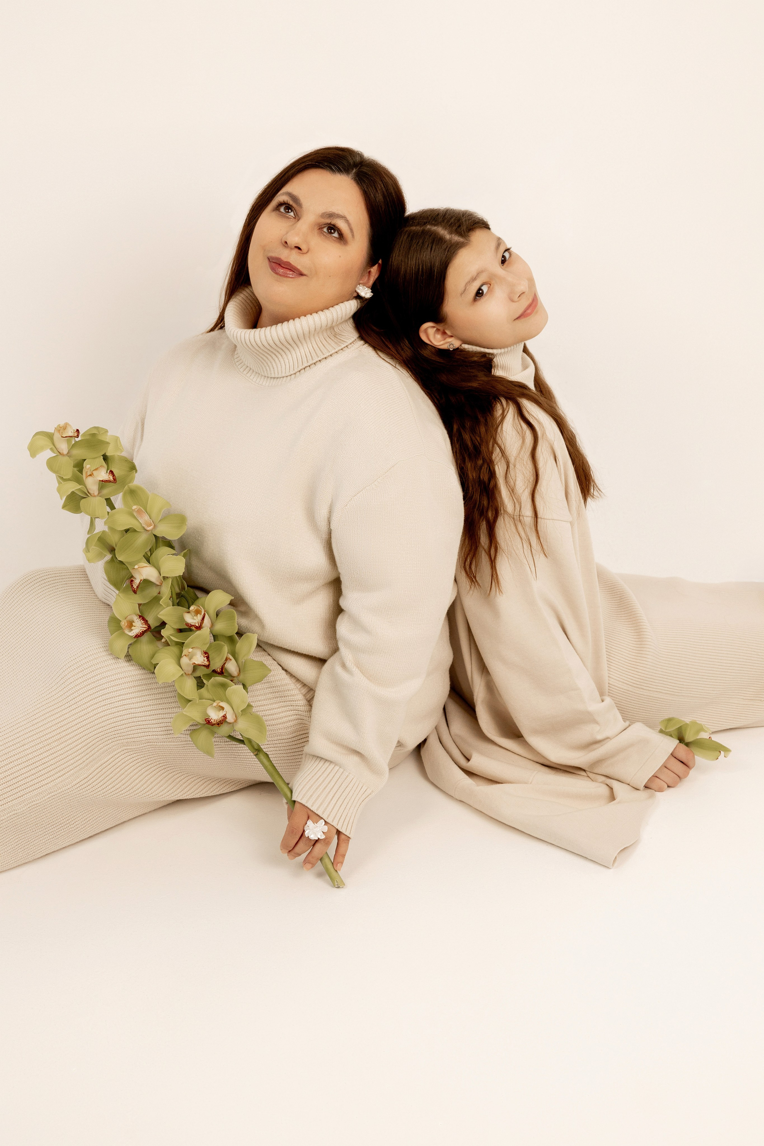 Мама и дочь. Фотограф Екатерина Голицына