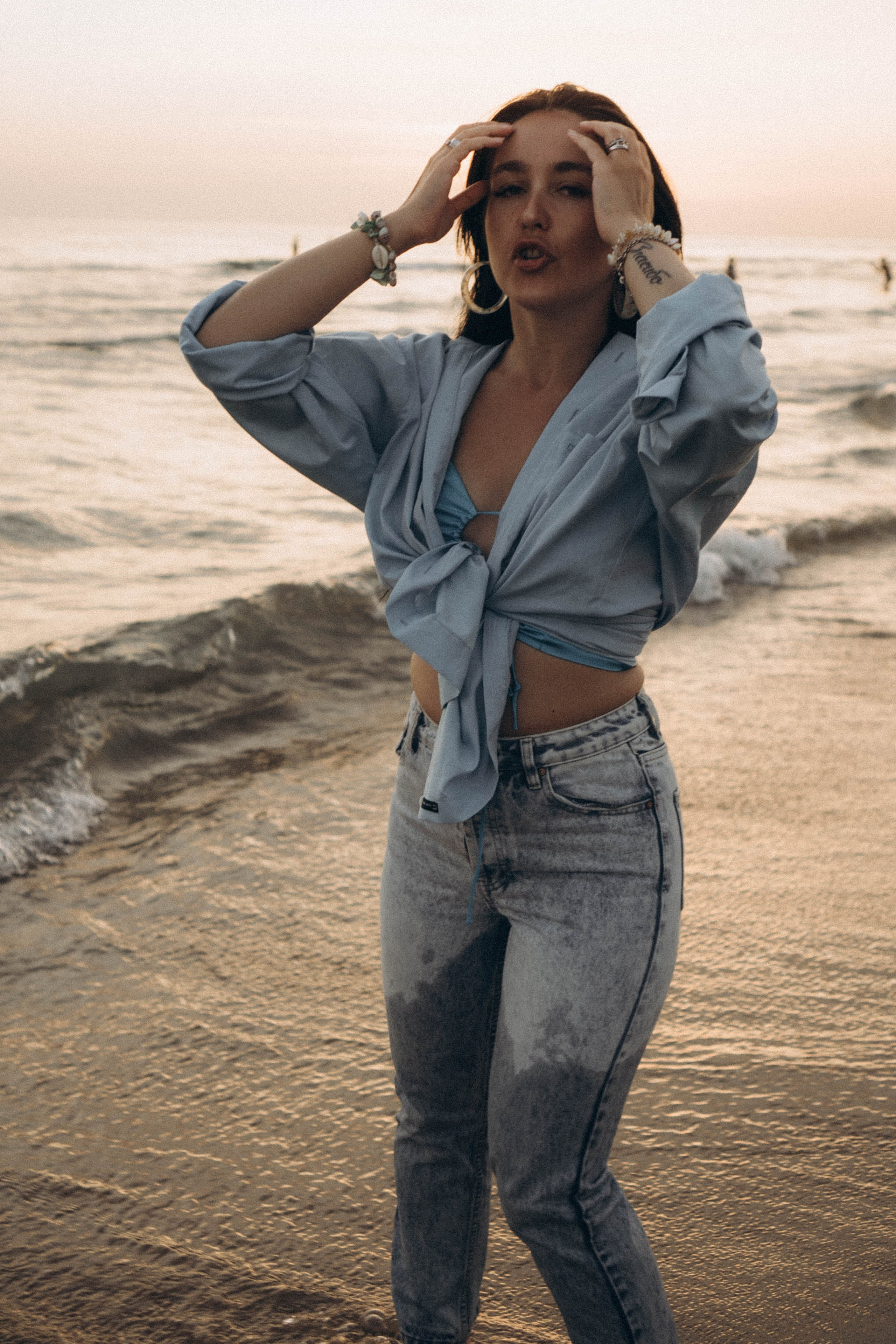 Июльский вечер на берегу черного моря. Профессиональный фотограф, Санкт-Петербург — Виктория Богомолова