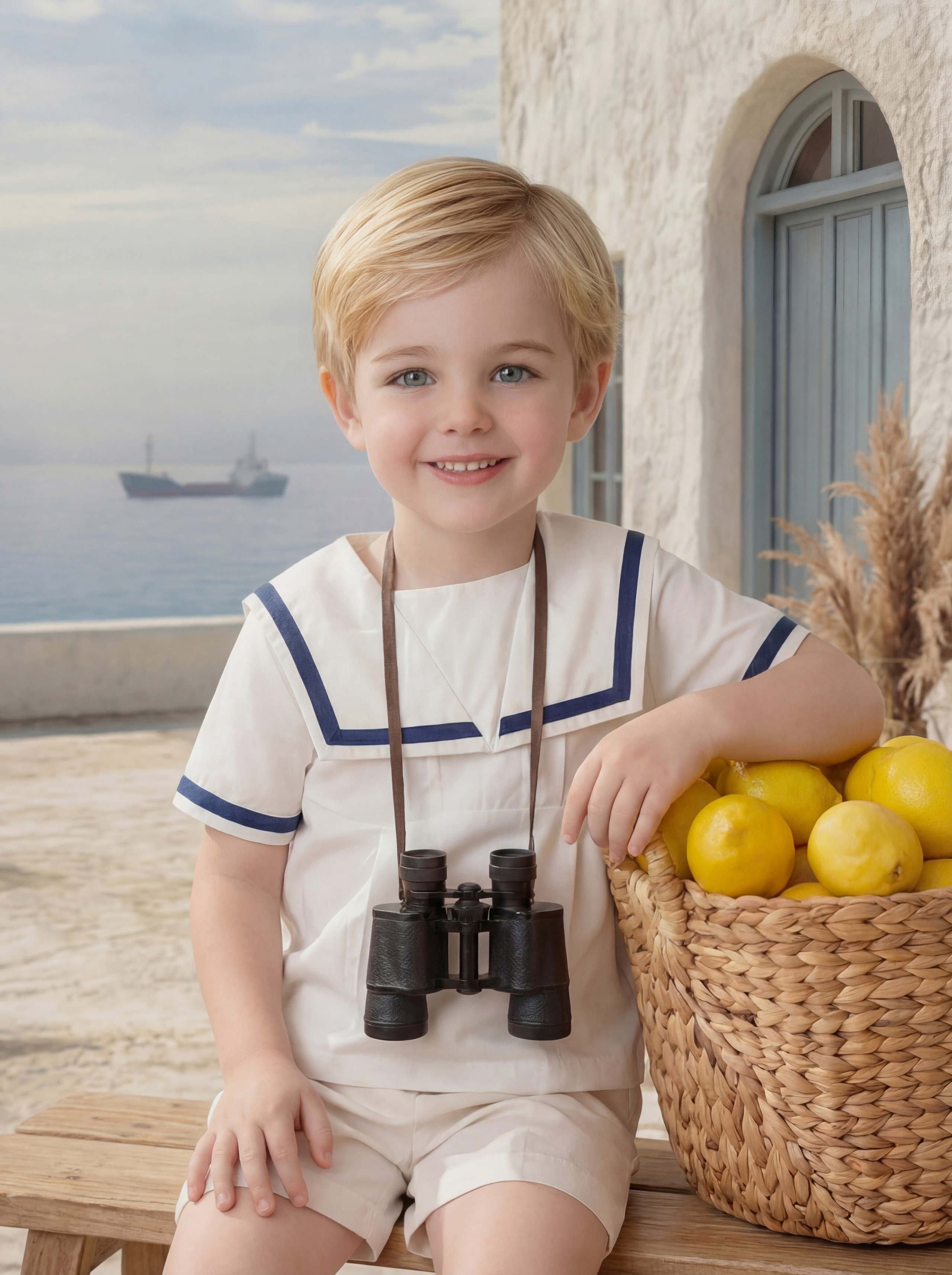 Греческие каникулы. Детская фотостудия Москва