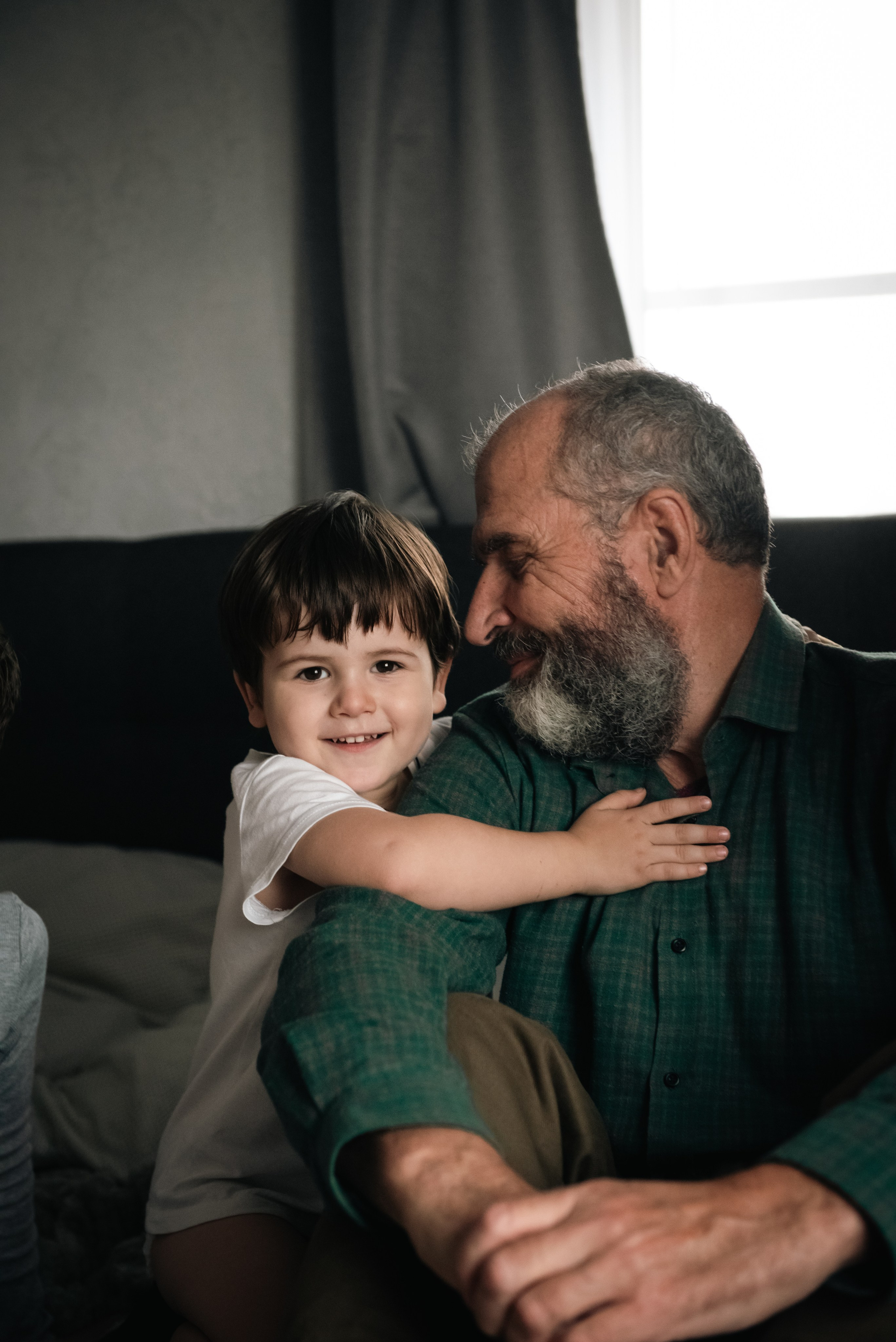 С дедушкой. Фотограф, визажист. Москва