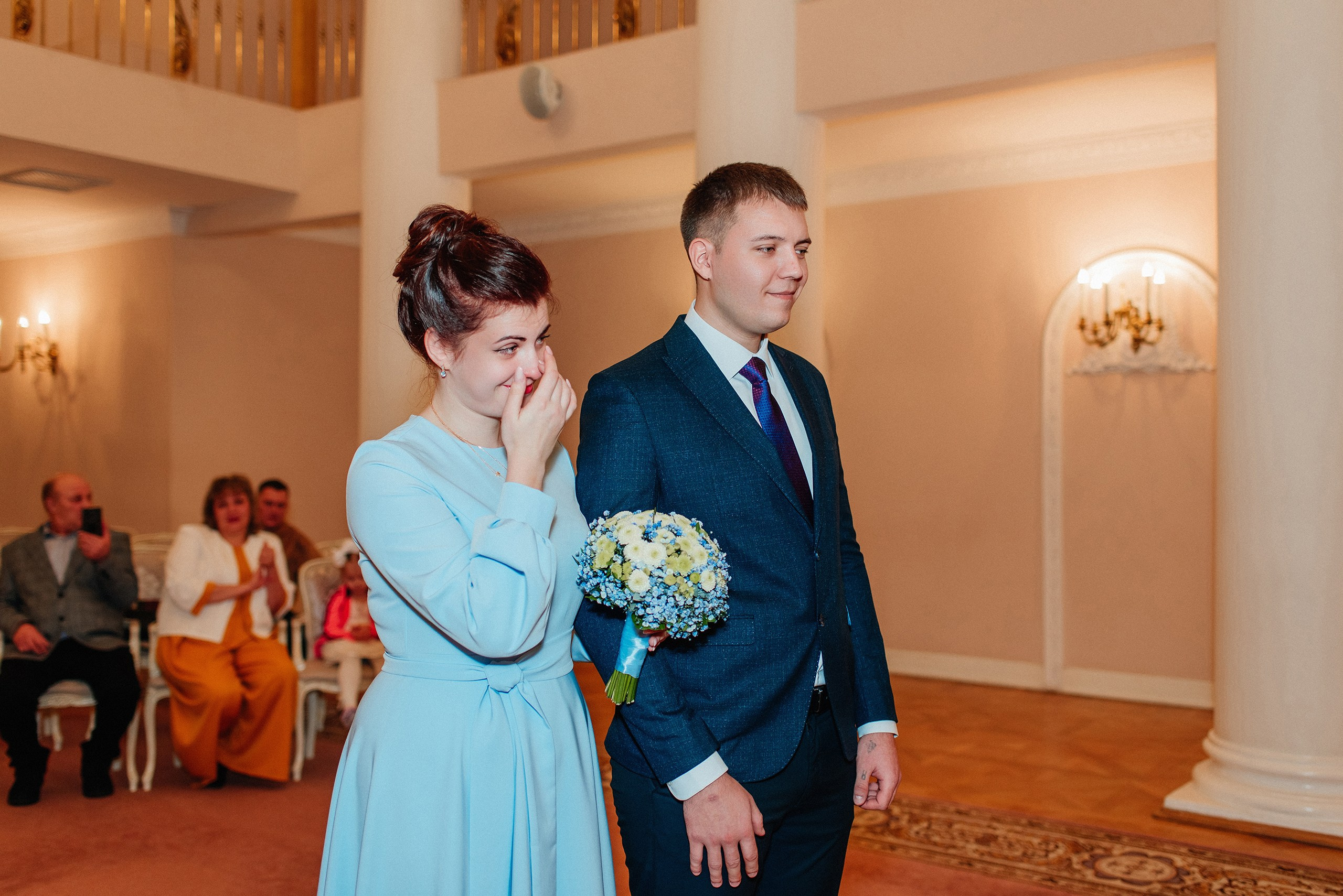 Евгения и Владислав. Регистрация в Пушкине. Семейный и Свадебный фотограф. Санкт-Петербург. Пушкин