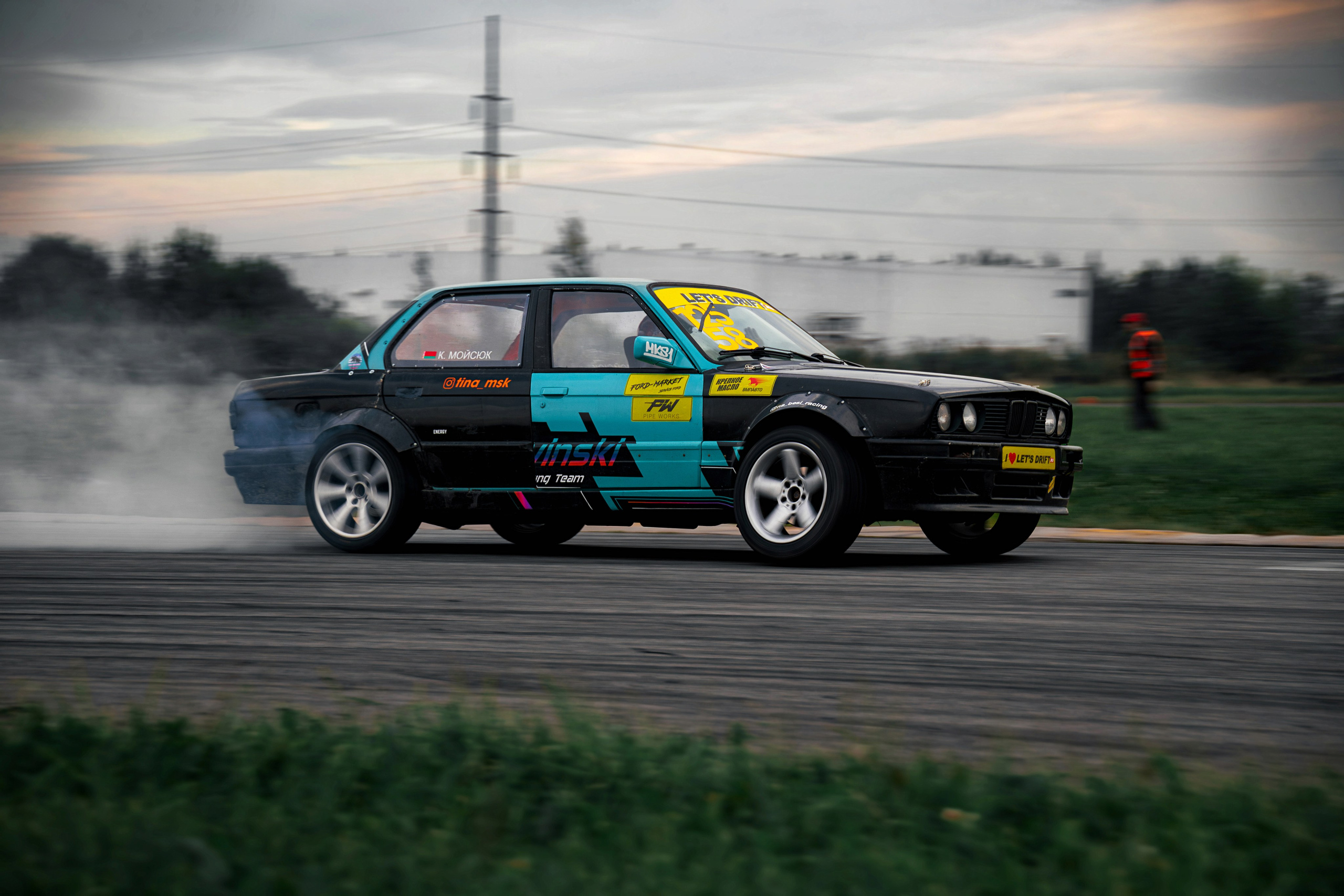 Фотосъемка дрифта в Санкт-Петербурге | Энергичные кадры для спортивных медиа