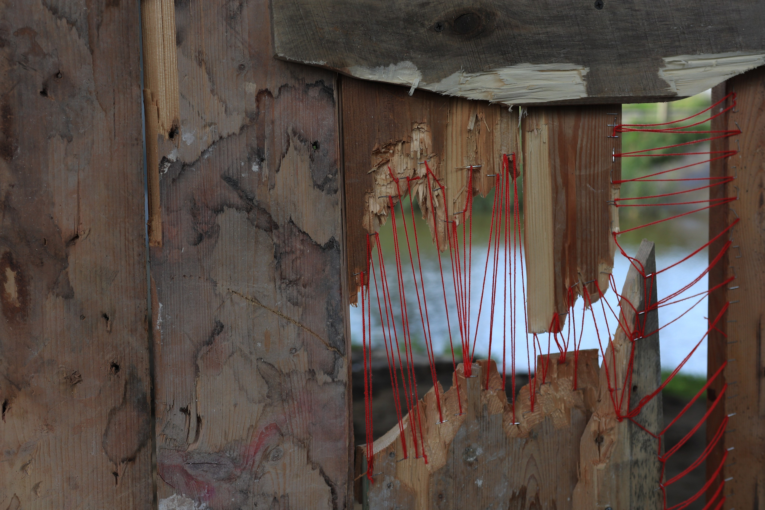 Софья Григорьева, инсталляция Починка, антибиеннале Красненькая, современное искусство 