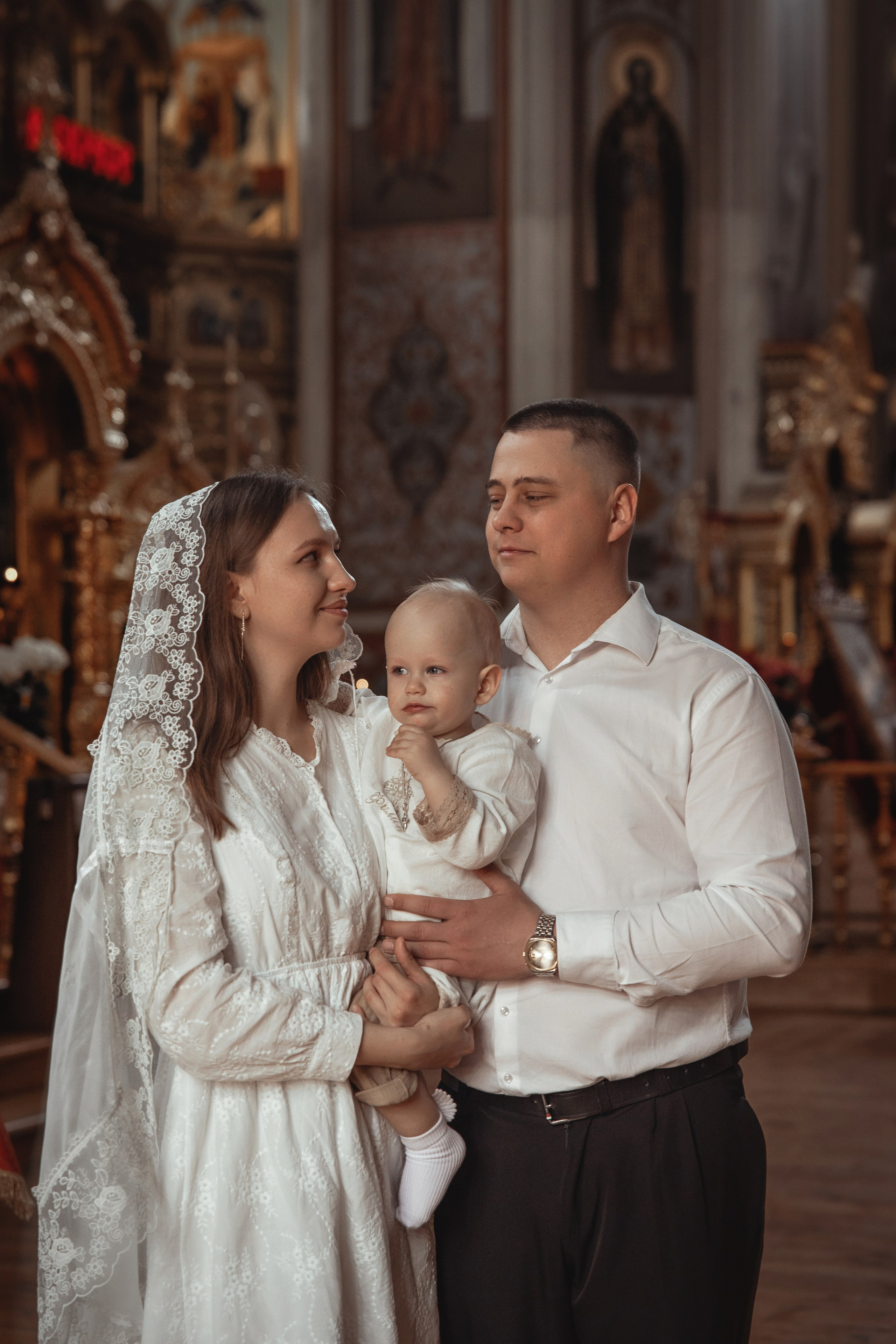 Таинство Крещения Филиппа. Свято-Екатерининский собор г. Краснодар. Фотограф на Крещение и Венчание Краснодарский край — Гранкина Юлия