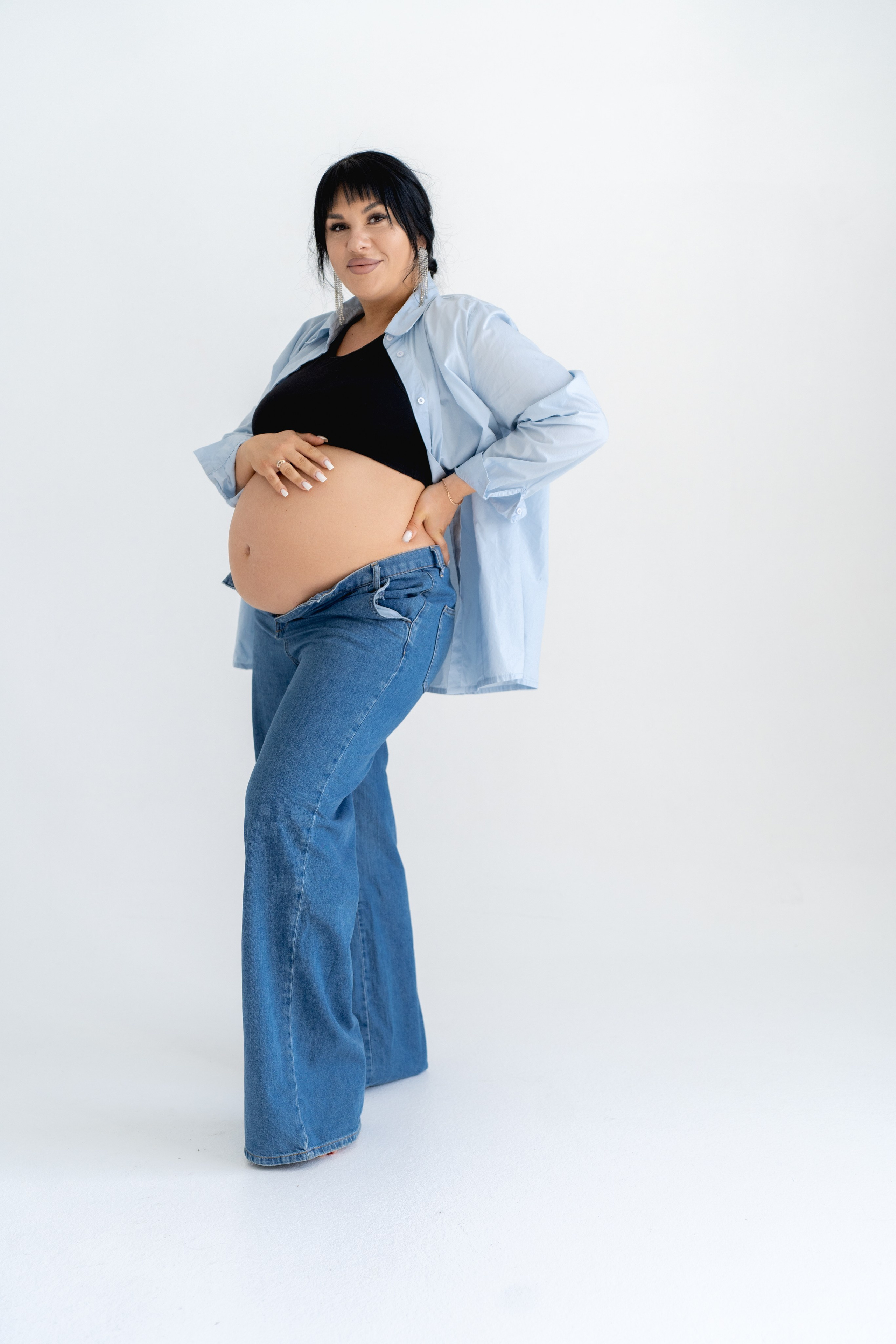 Ксения. Студийная съемка «в ожидании». Яна Орехова. Фотограф в Томске