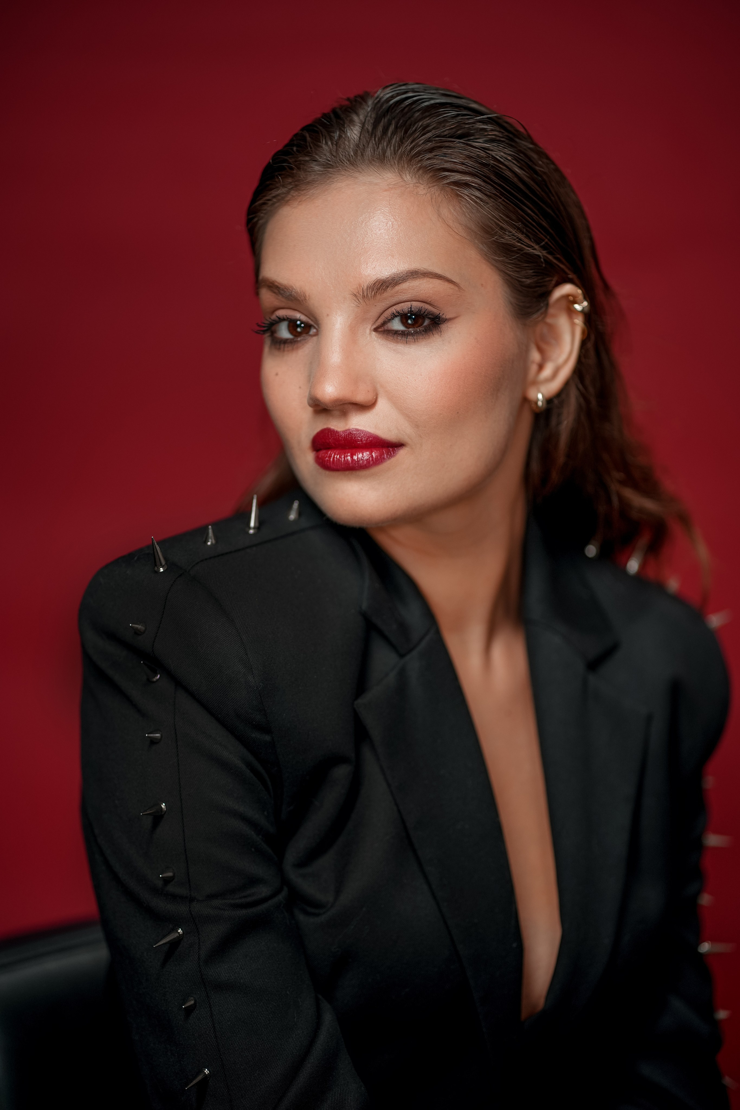 Актриса Диана Шаталова. Портретная съемка в Москве, студийный фотограф Игорь Фомин