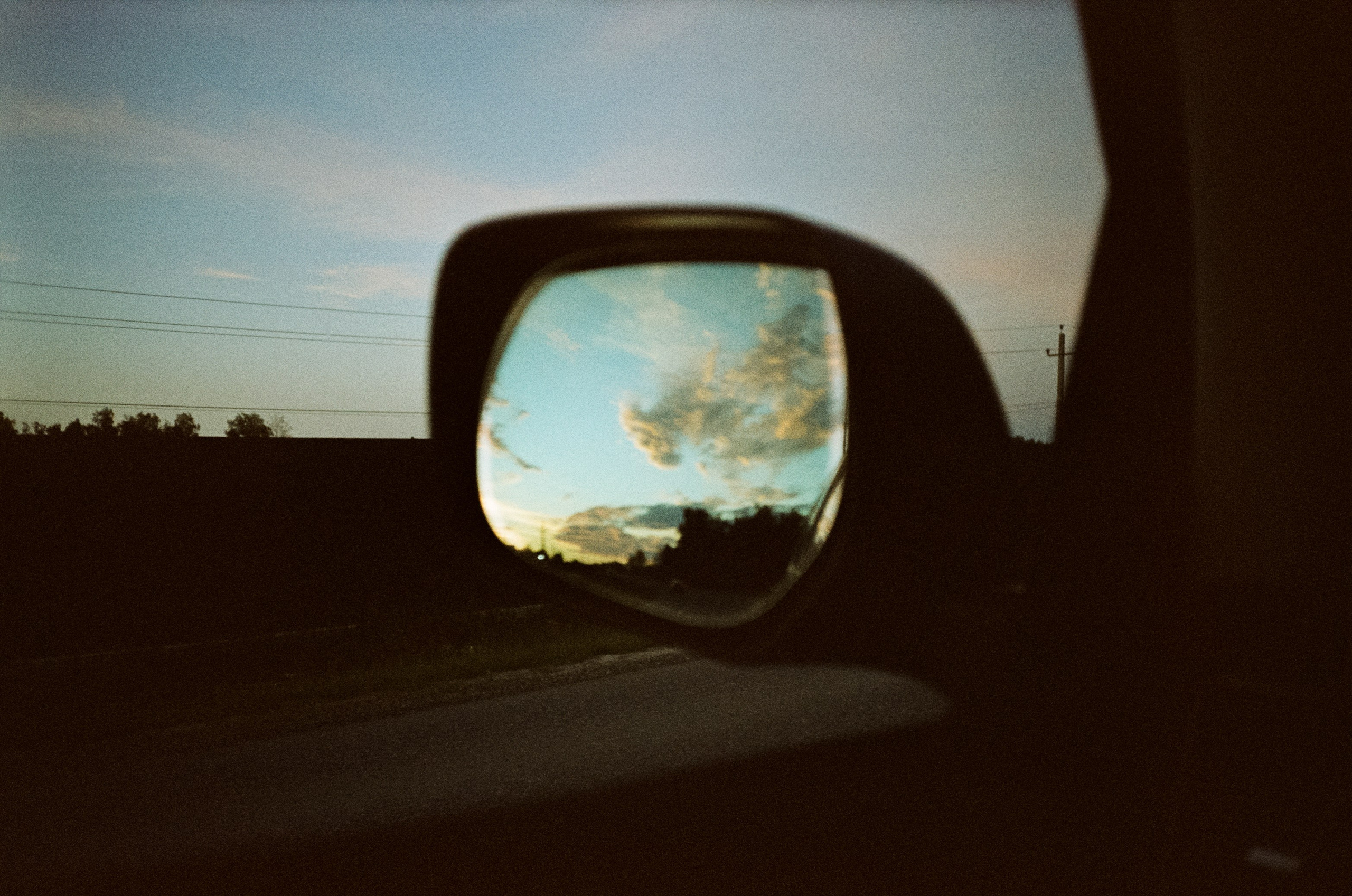 Ricoh MF-1 / Fujifilm X-tra 400 (просрочка) / Закат в Котово