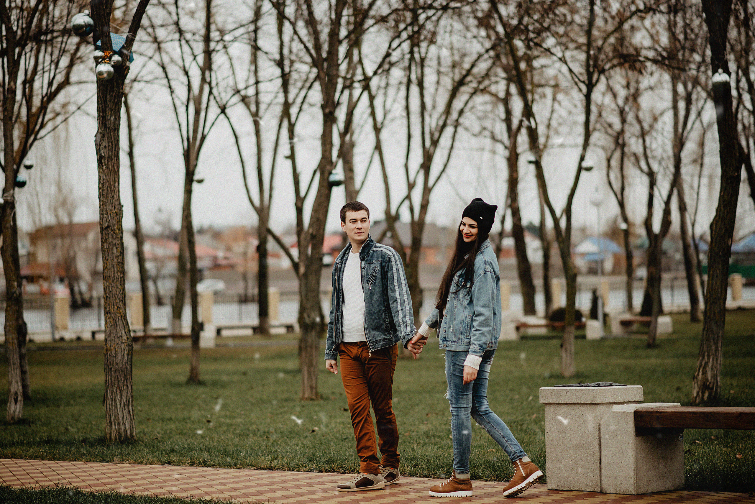 Саша и Оля зимняя Love story. Свадебный и семейный фотограф в Краснодаре