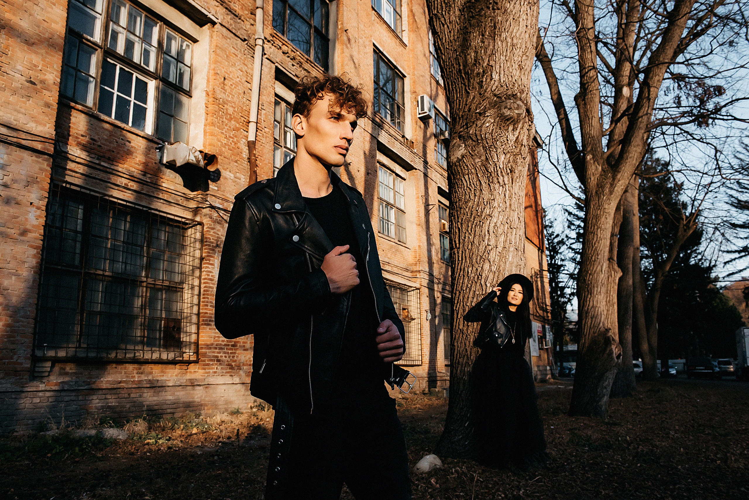 Love story «В черном». Свадебный и семейный фотограф в Краснодаре