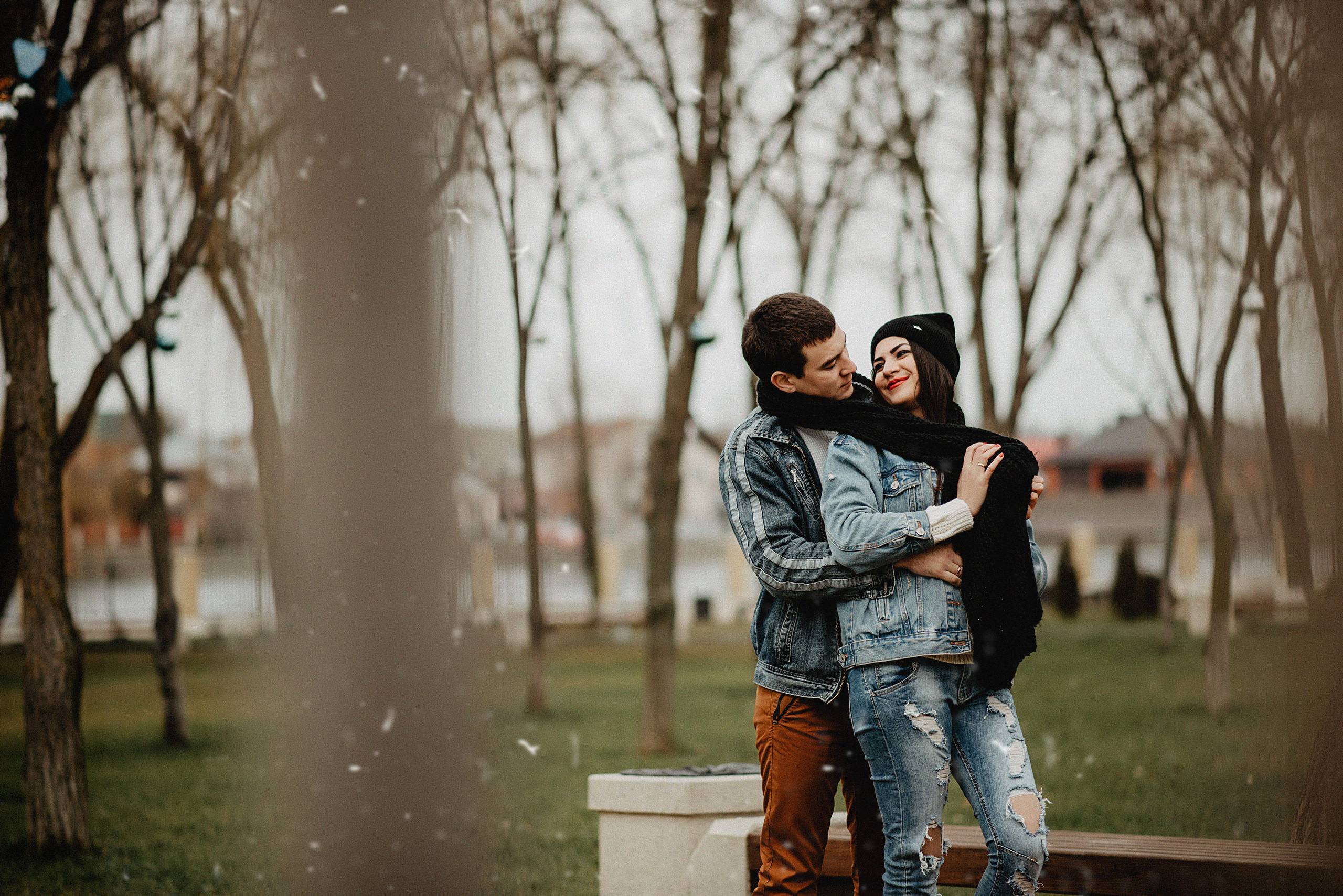 Саша и Оля зимняя Love story. Свадебный и семейный фотограф в Краснодаре