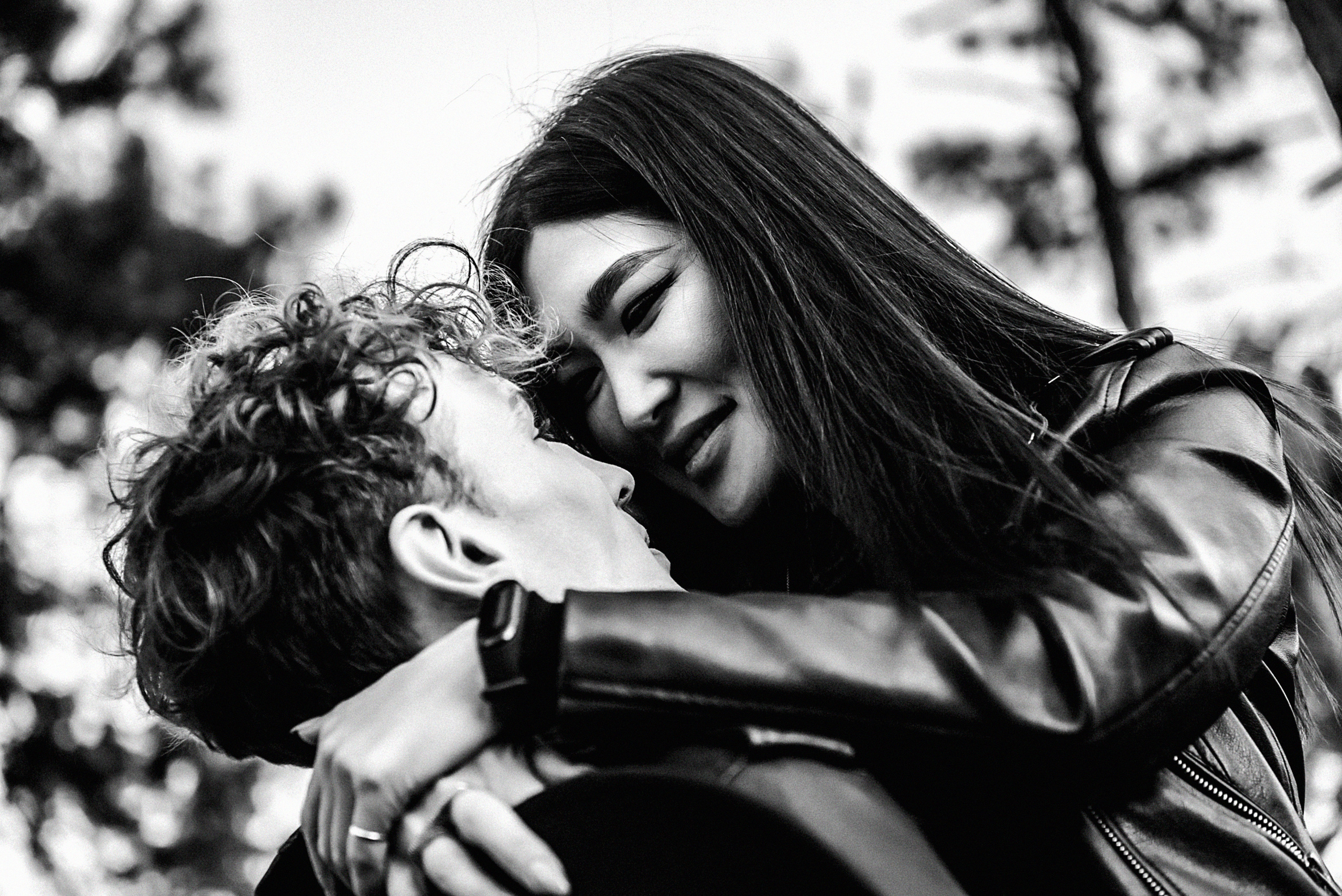 Love story «В черном». Свадебный и семейный фотограф в Краснодаре