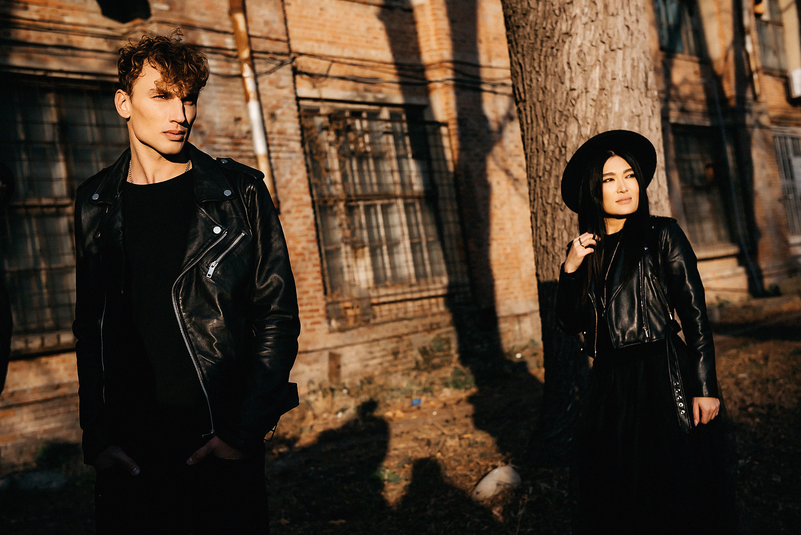 Love story «В черном». Свадебный и семейный фотограф в Краснодаре