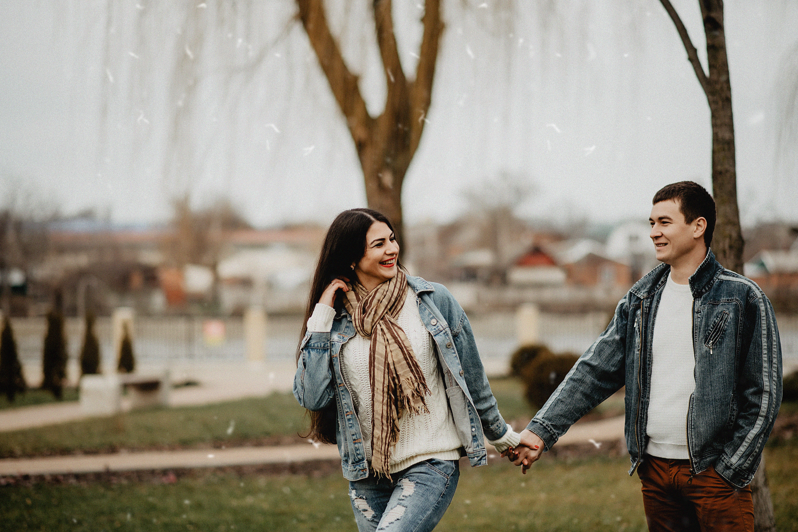 Саша и Оля зимняя Love story. Свадебный и семейный фотограф в Краснодаре