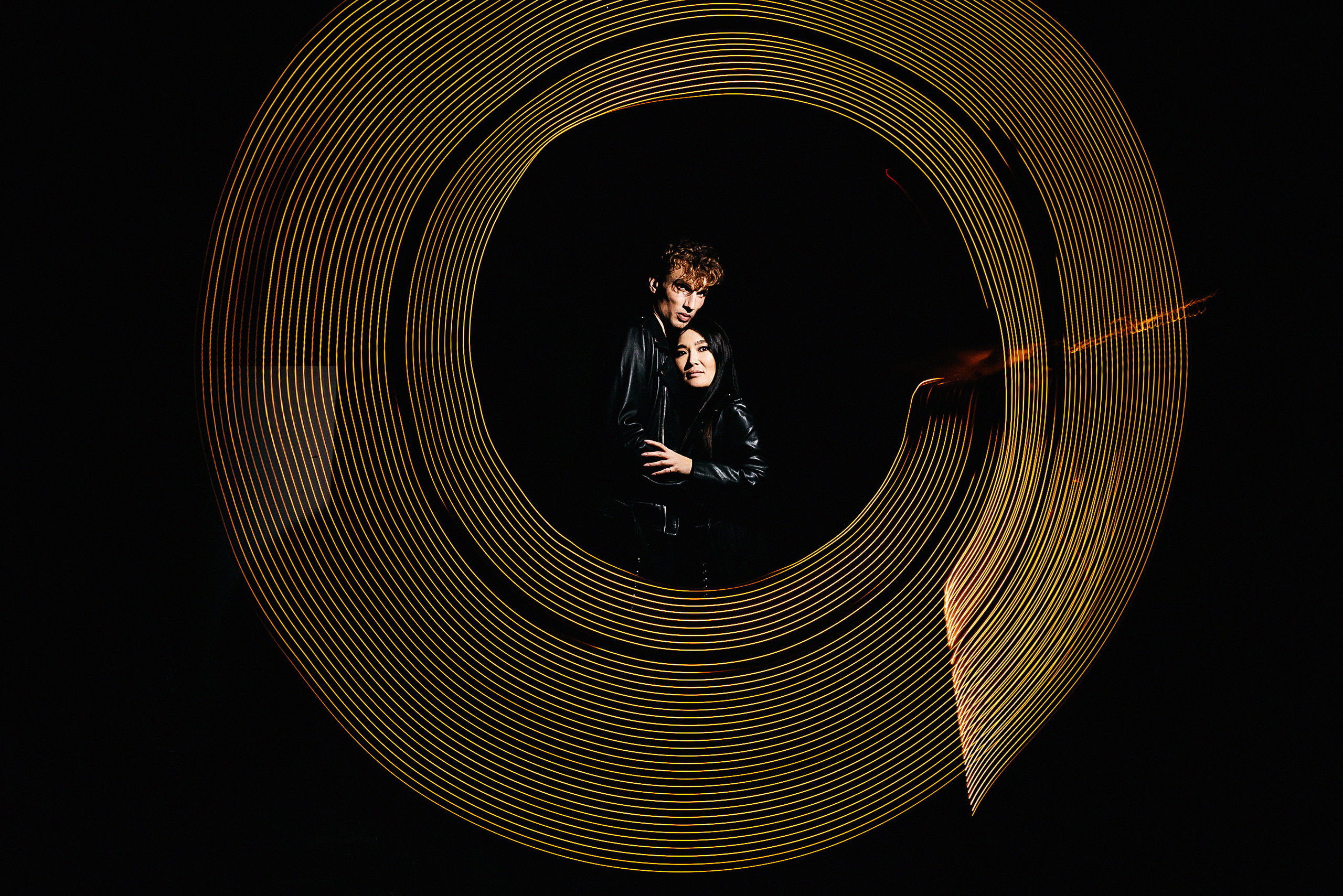 Love story «В черном». Свадебный и семейный фотограф в Краснодаре