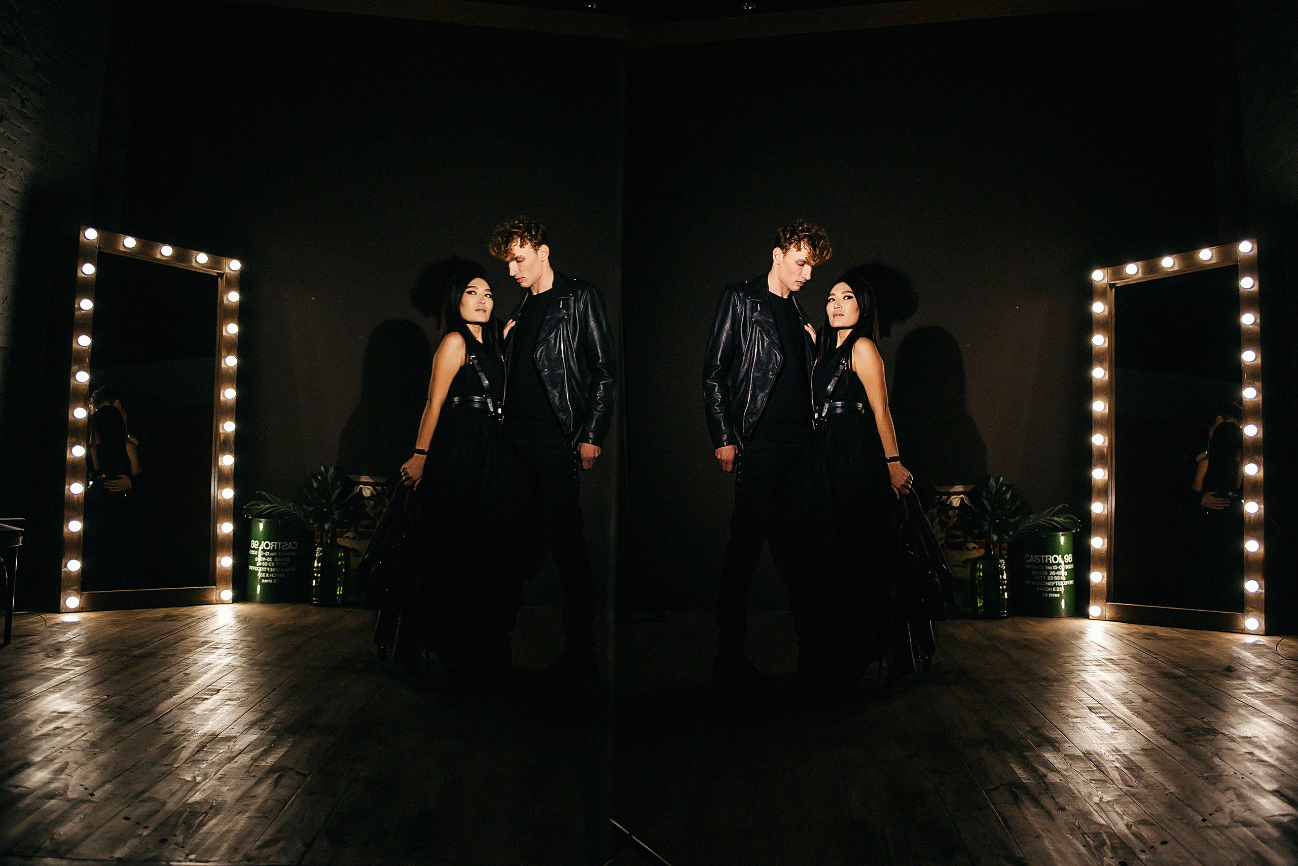 Love story «В черном». Свадебный и семейный фотограф в Краснодаре