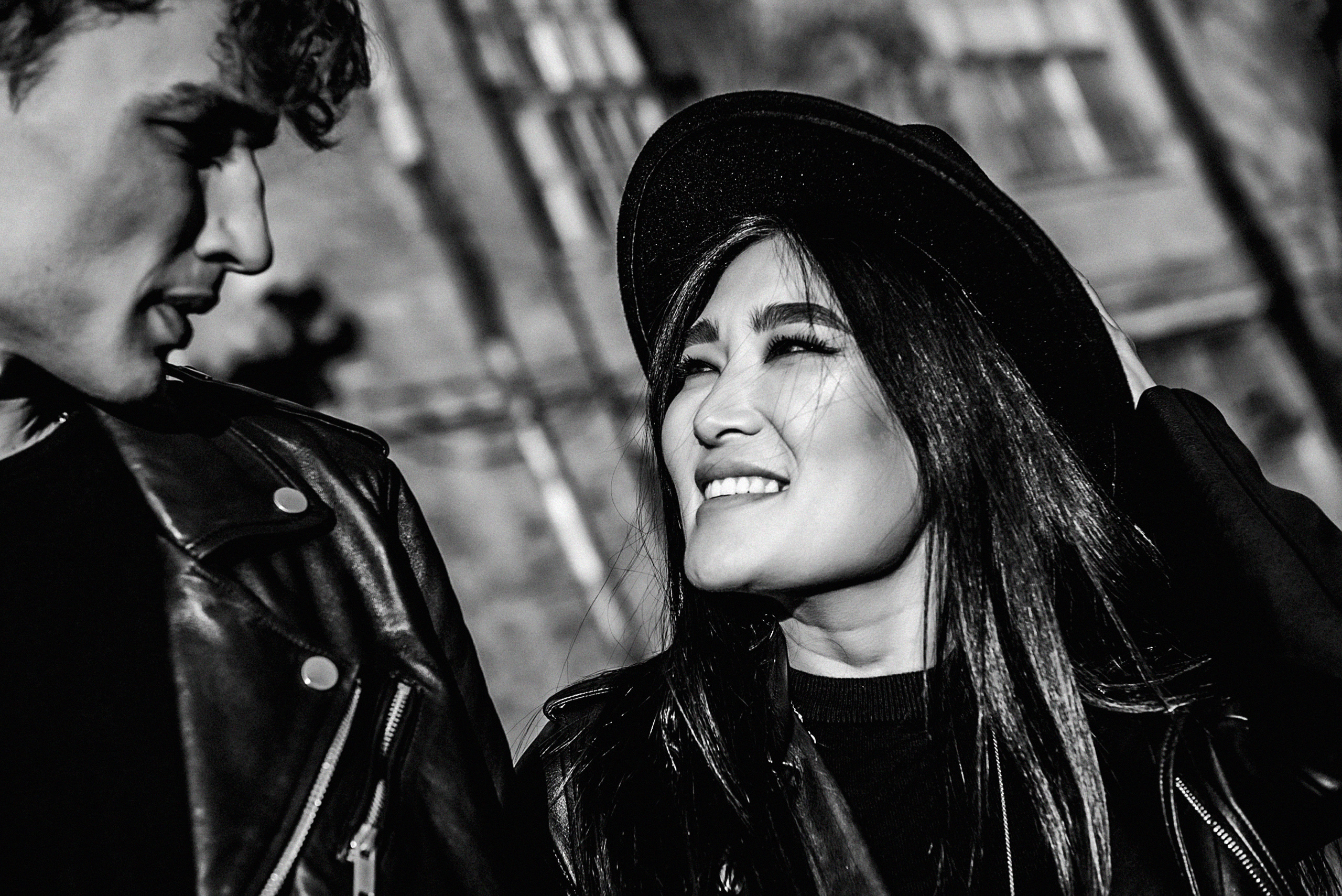 Love story «В черном». Свадебный и семейный фотограф в Краснодаре