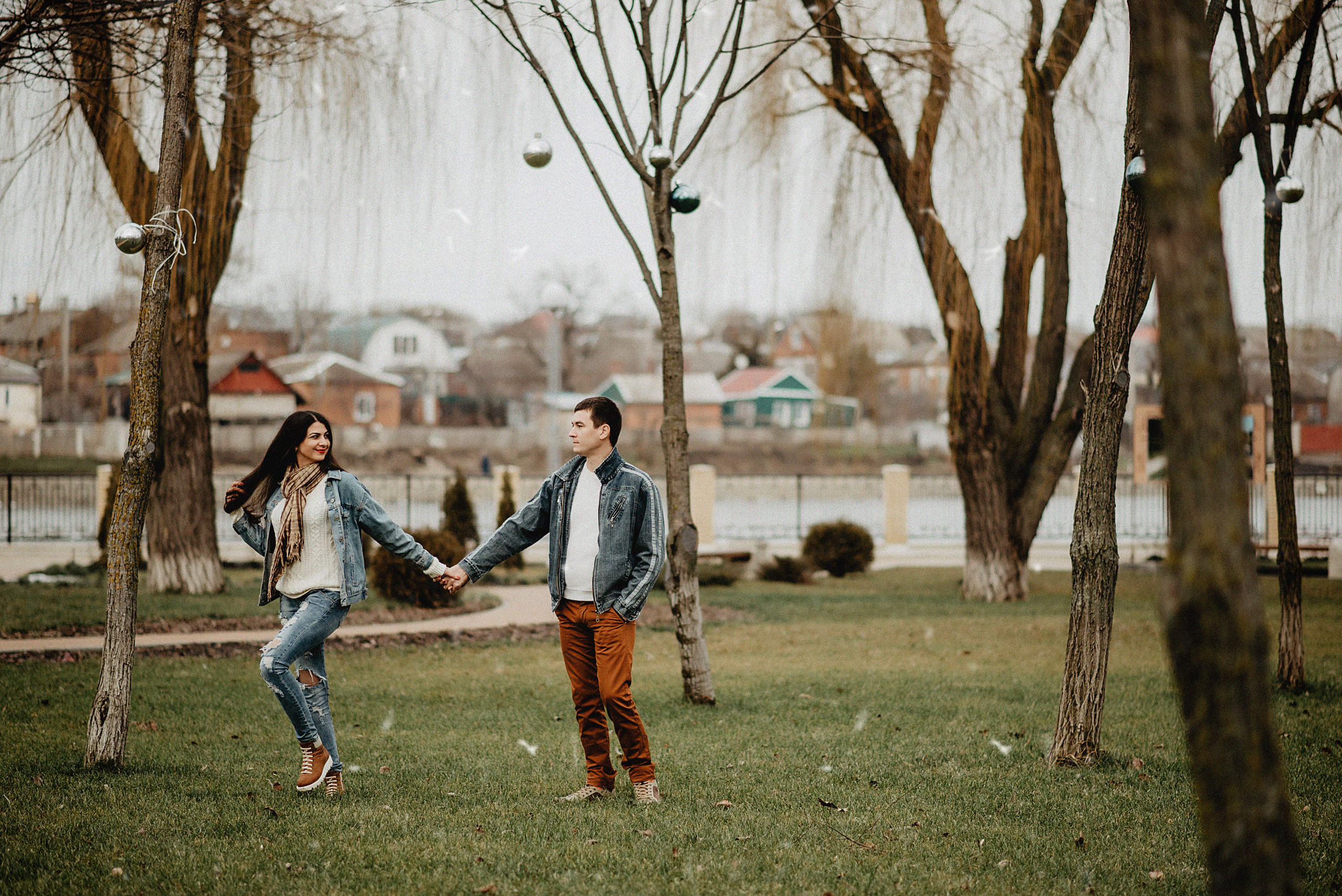 Саша и Оля зимняя Love story. Свадебный и семейный фотограф в Краснодаре