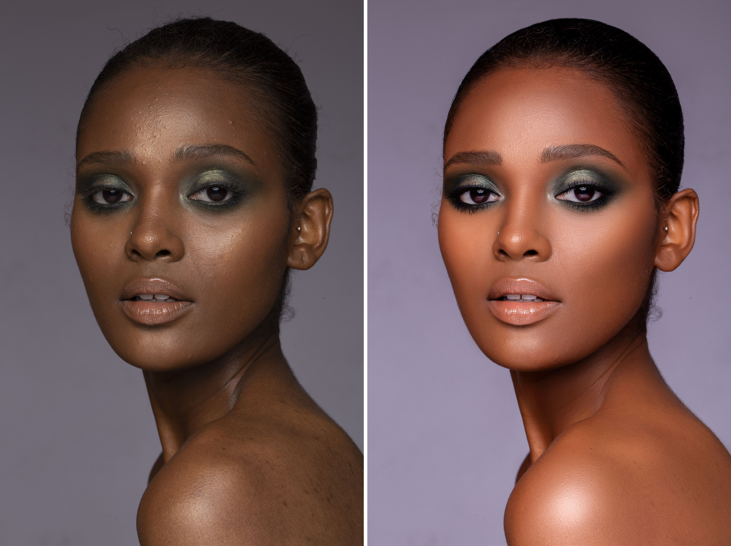 Ретушь до и после. Семейный и женский фотограф в Екатеринбурге Светлана Фиризен