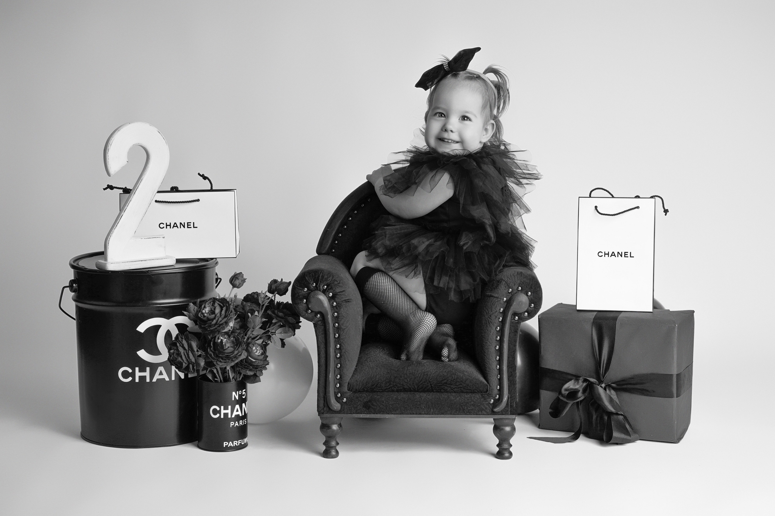 ФОТОСЕССИЯ для маленькой модницы в стиле CHANEL. Фотограф новорожденных беременных в Тюмени Ткачук Татьяна