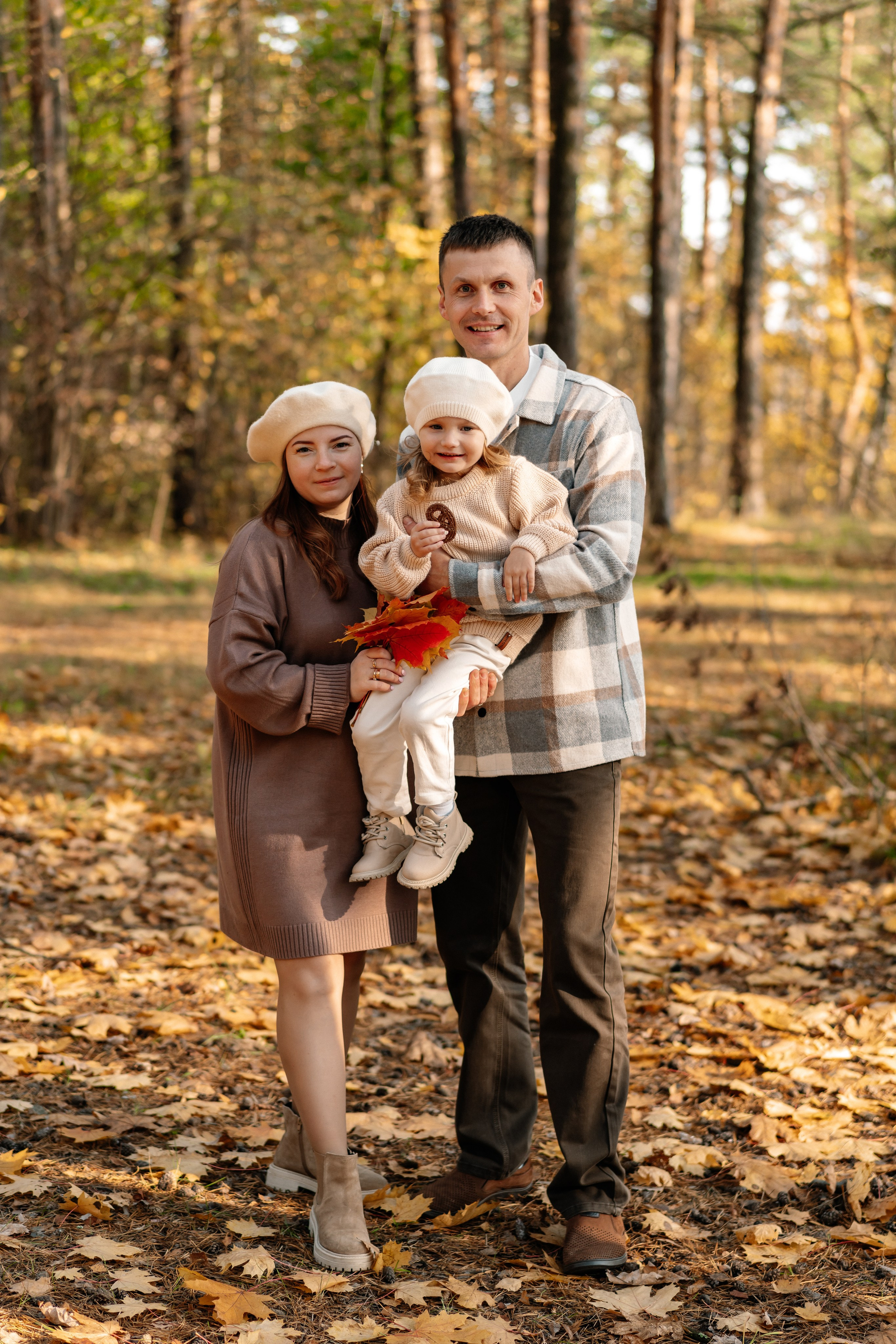 Осенняя фотосессия. Семейный фотограф Одинцово Москва Наталия Черенкова