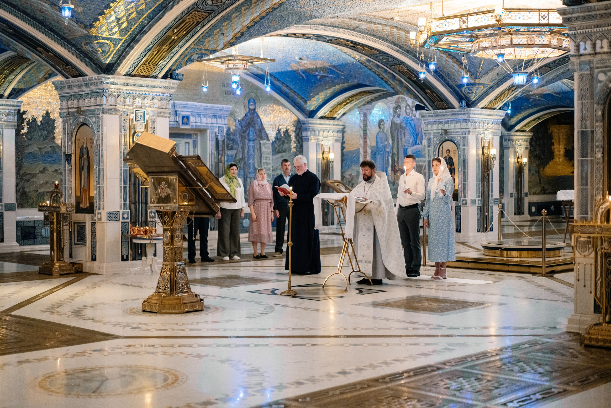 Венчание Анны и Вадима. Семейный фотограф Одинцово Москва Наталия Черенкова