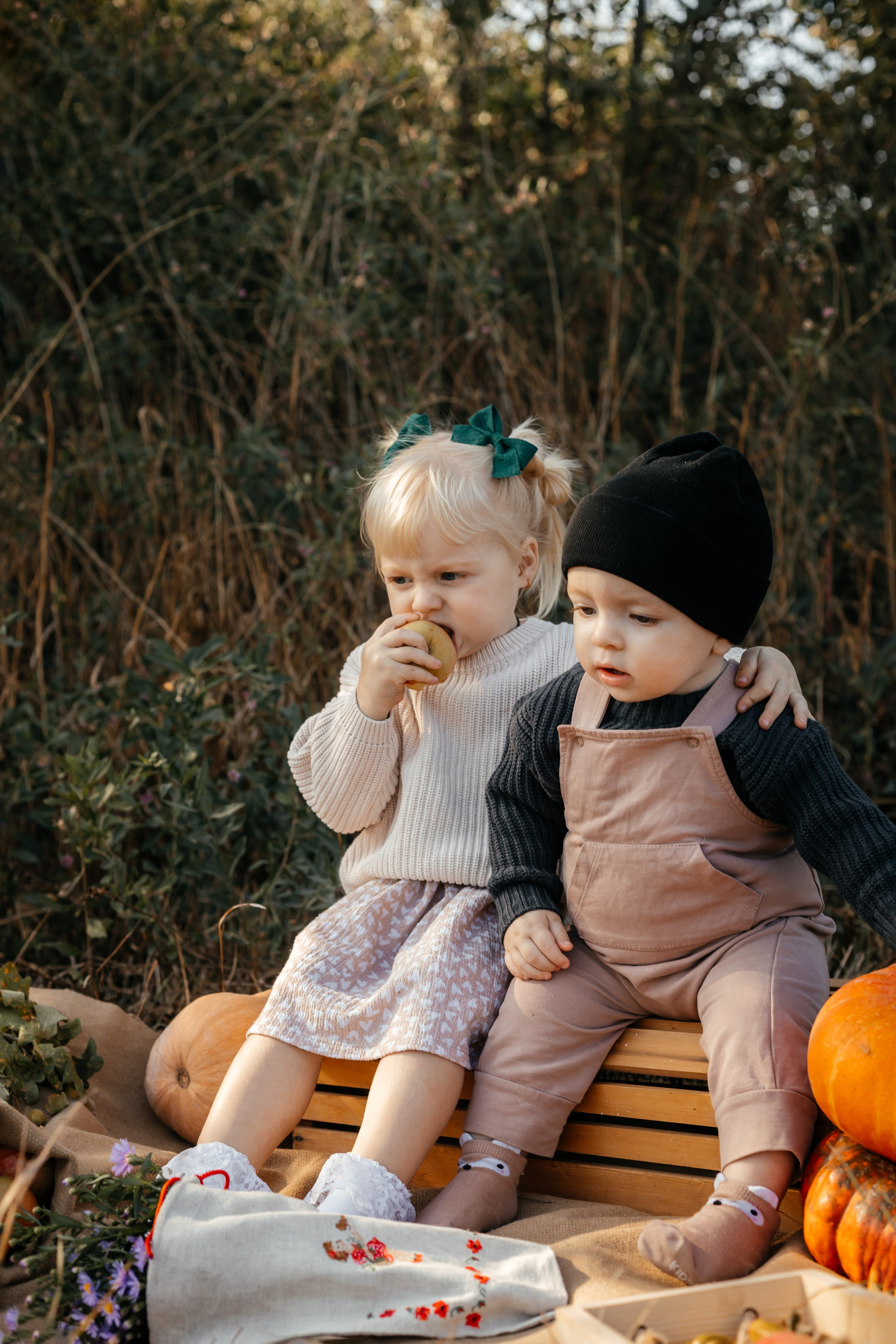 Детская фотосессия на природе. Свадебный и семейный фотограф в Краснодарском крае Мария Данилкина