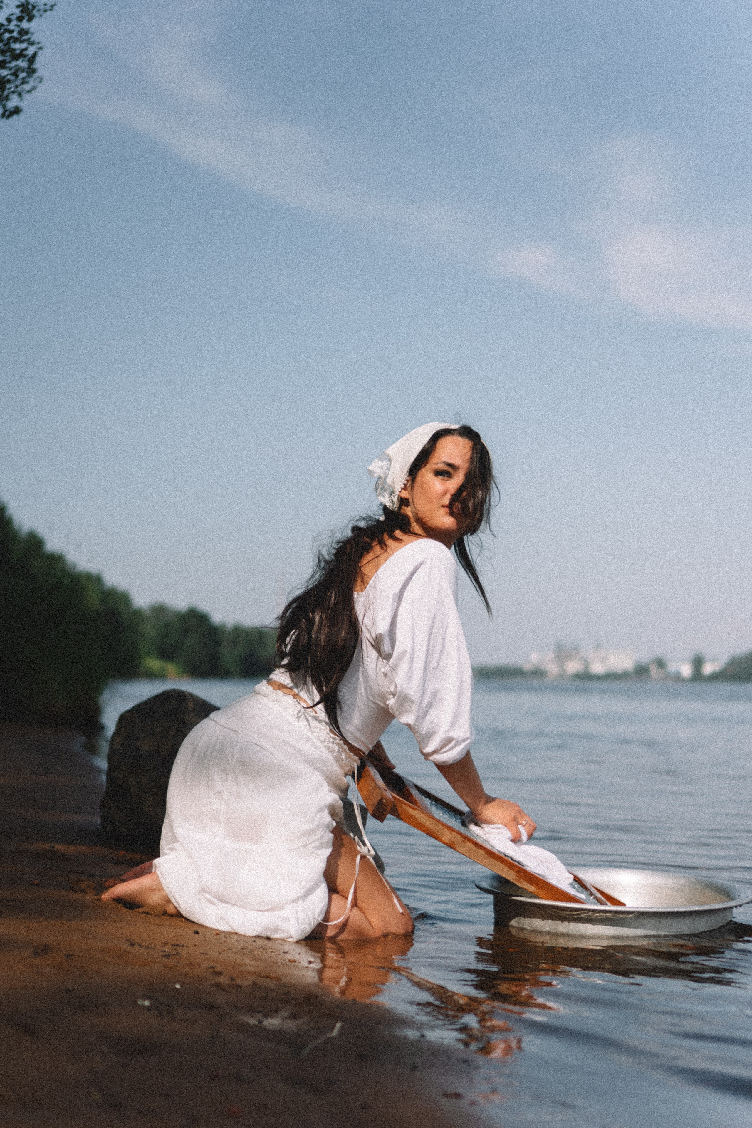 СТИРКА НА РЕКЕ. Профессиональный фотограф, Санкт-Петербург — Виктория Богомолова