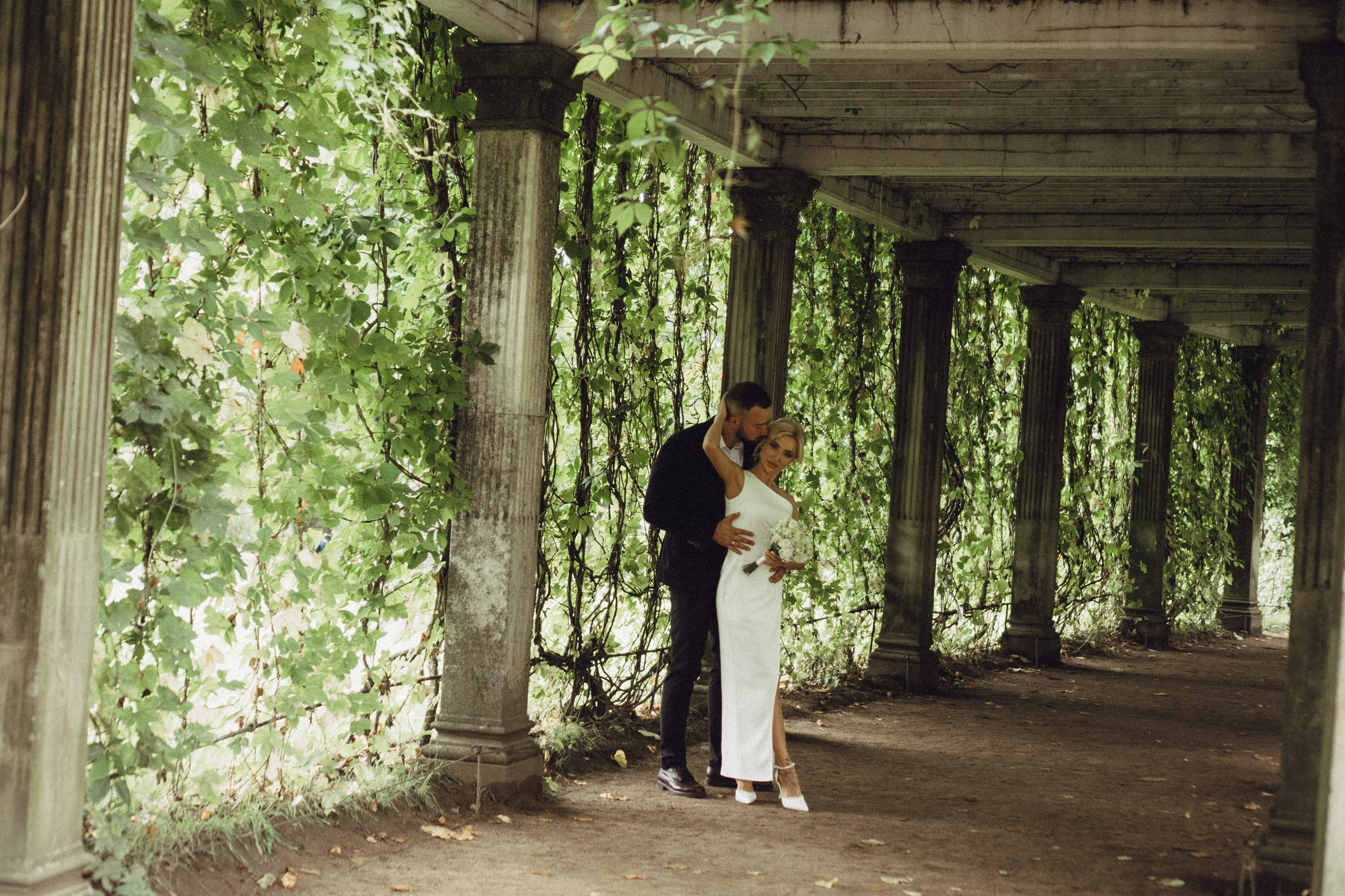 СВАДЕБНАЯ ИСТОРИЯ В ГОРОДЕ ПУШКИН ВОЗЛЕ ЕКАТЕРИНИНСКОГО ДВОРЦА И В ПАРКЕ. Профессиональный фотограф, Санкт-Петербург — Виктория Богомолова
