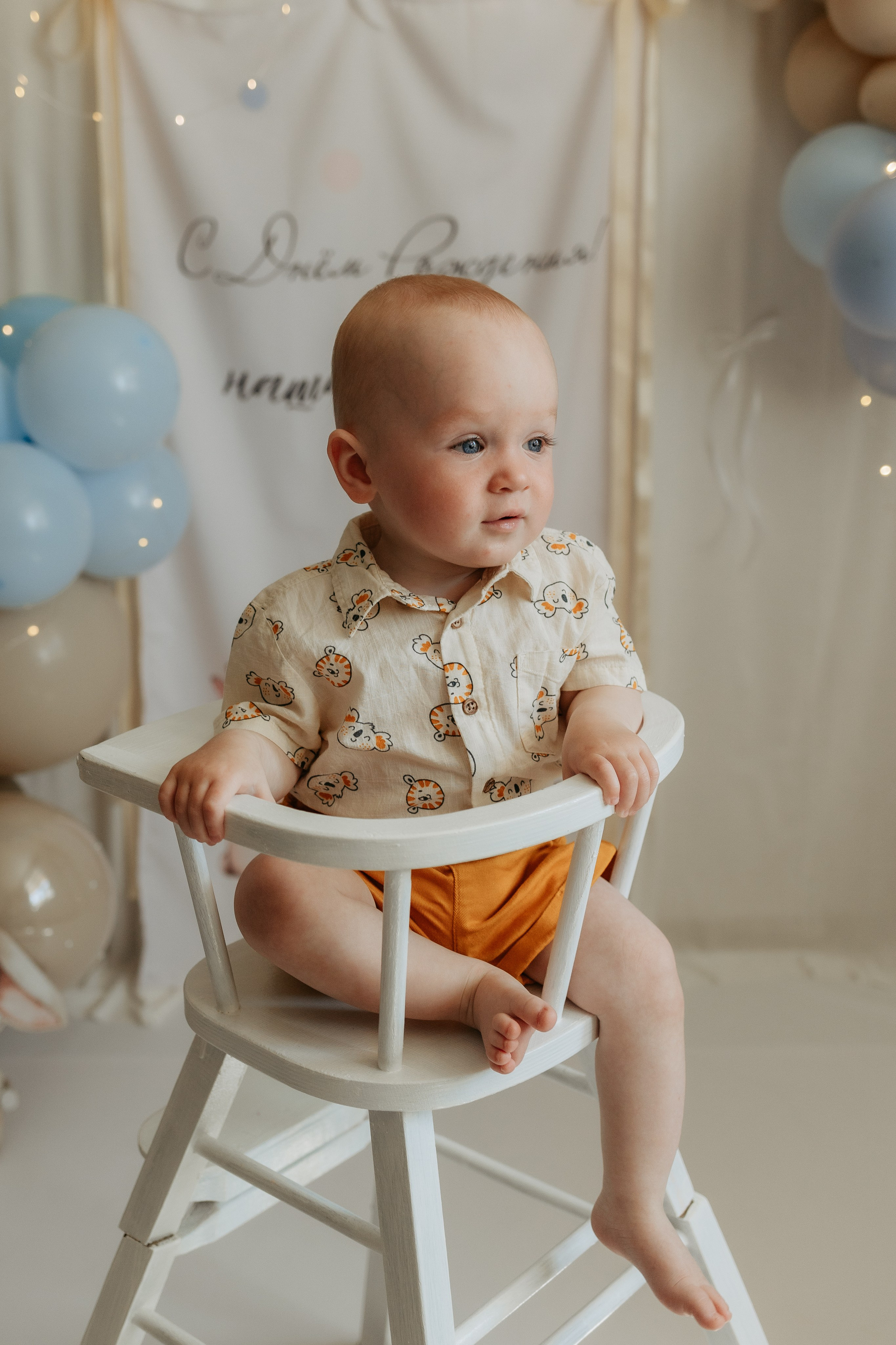 Годики, в моей студии. Фотограф на первый годик, семейный и детский фотограф в Новосибирске