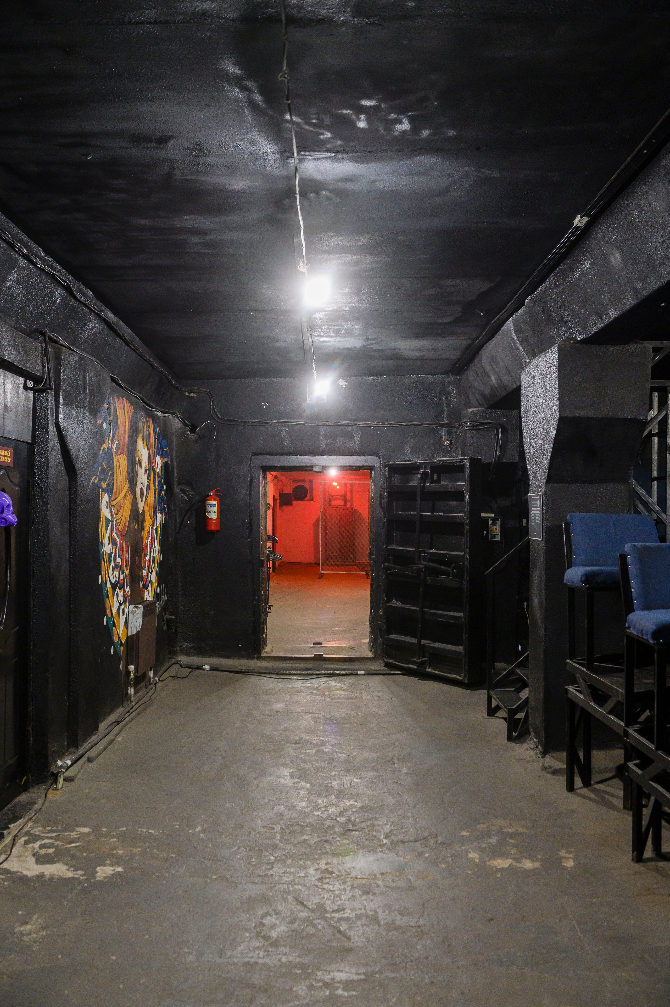 Арт убежище Bunker, съемка контента. Интерьерный и репортажный фотограф в Алматы