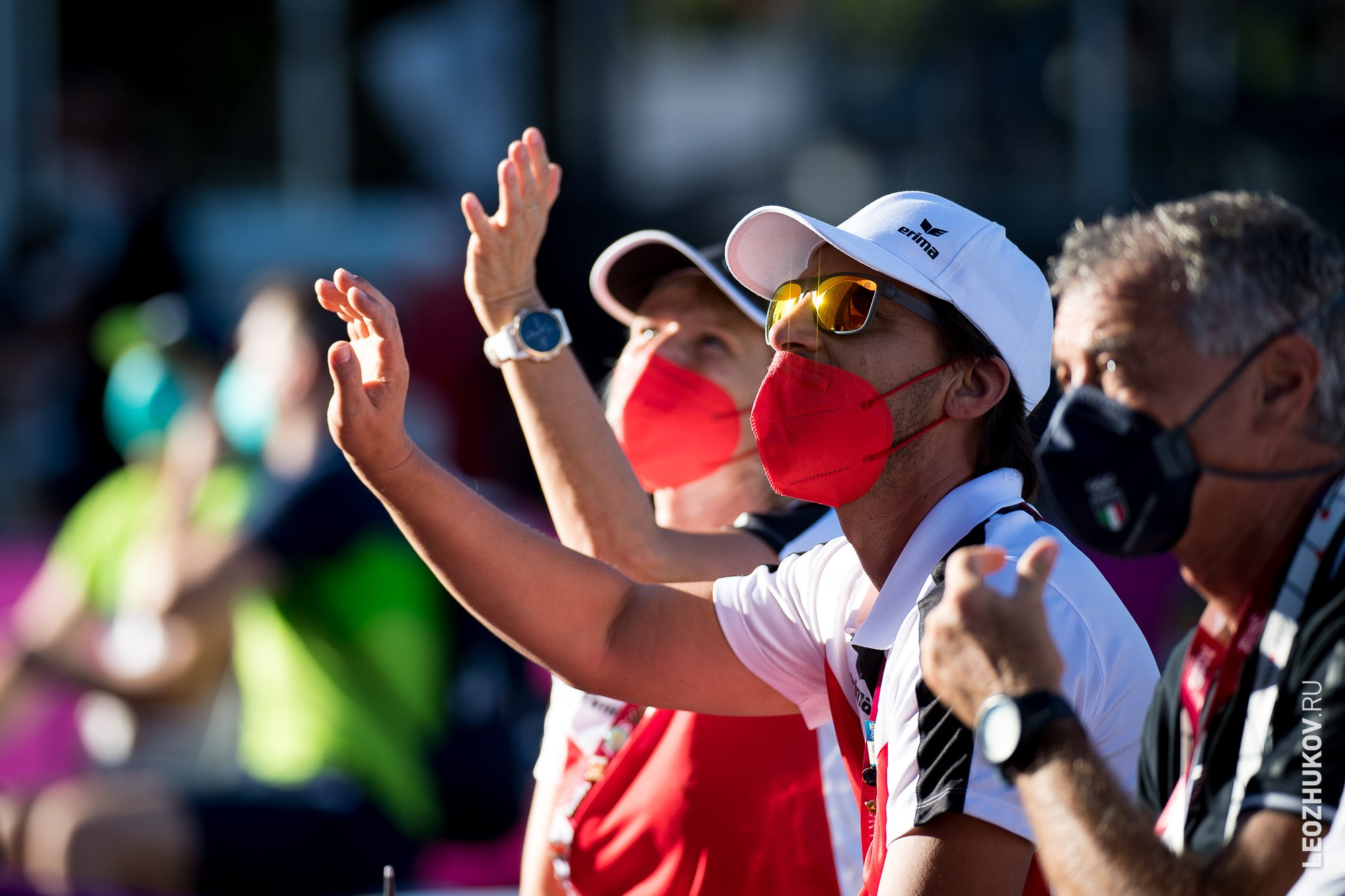 Tokyo-2020 Olympic games. Sports photographer Leonid Zhukov