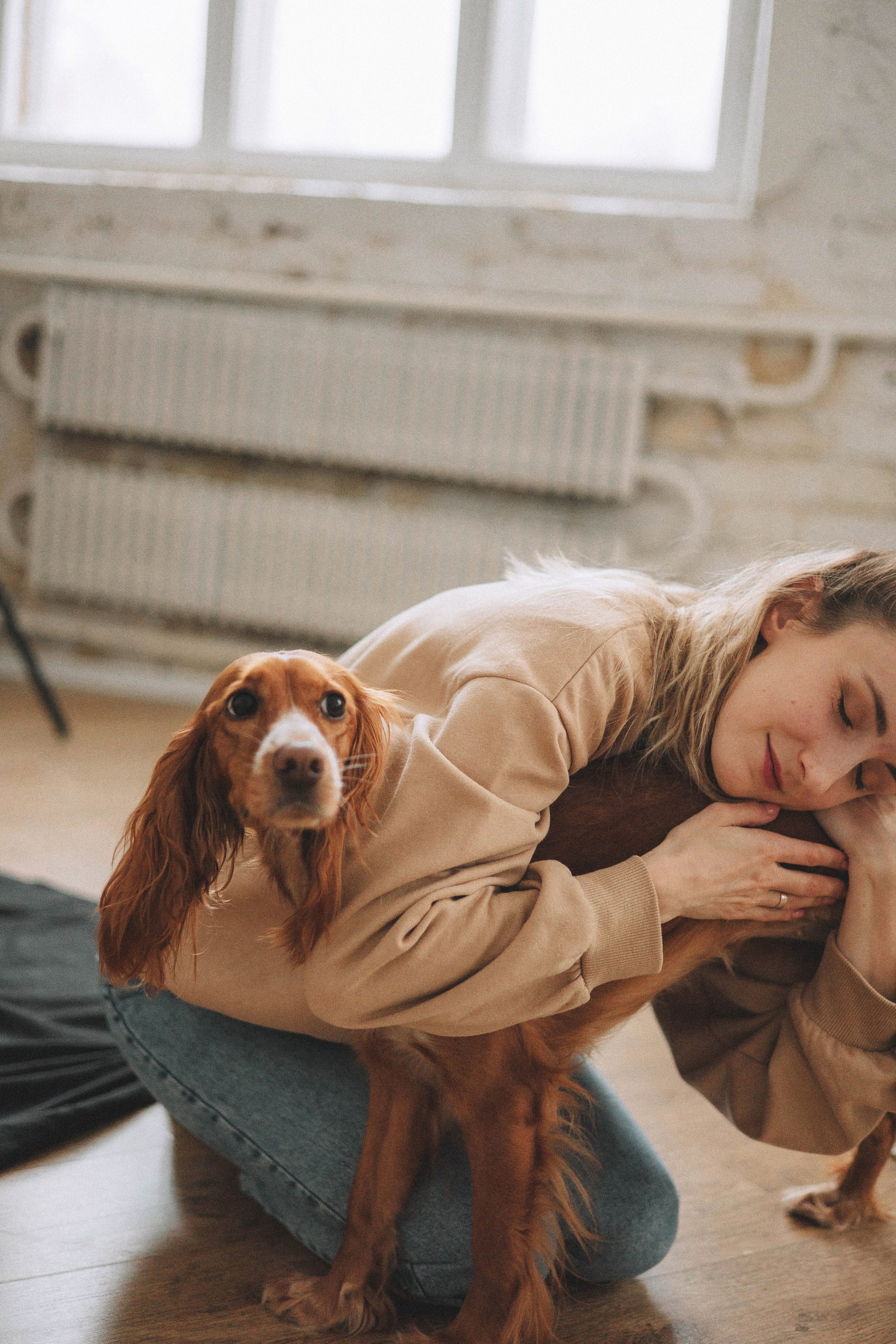 Алина и Дженни. Фотограф-анималист Богданова Полина