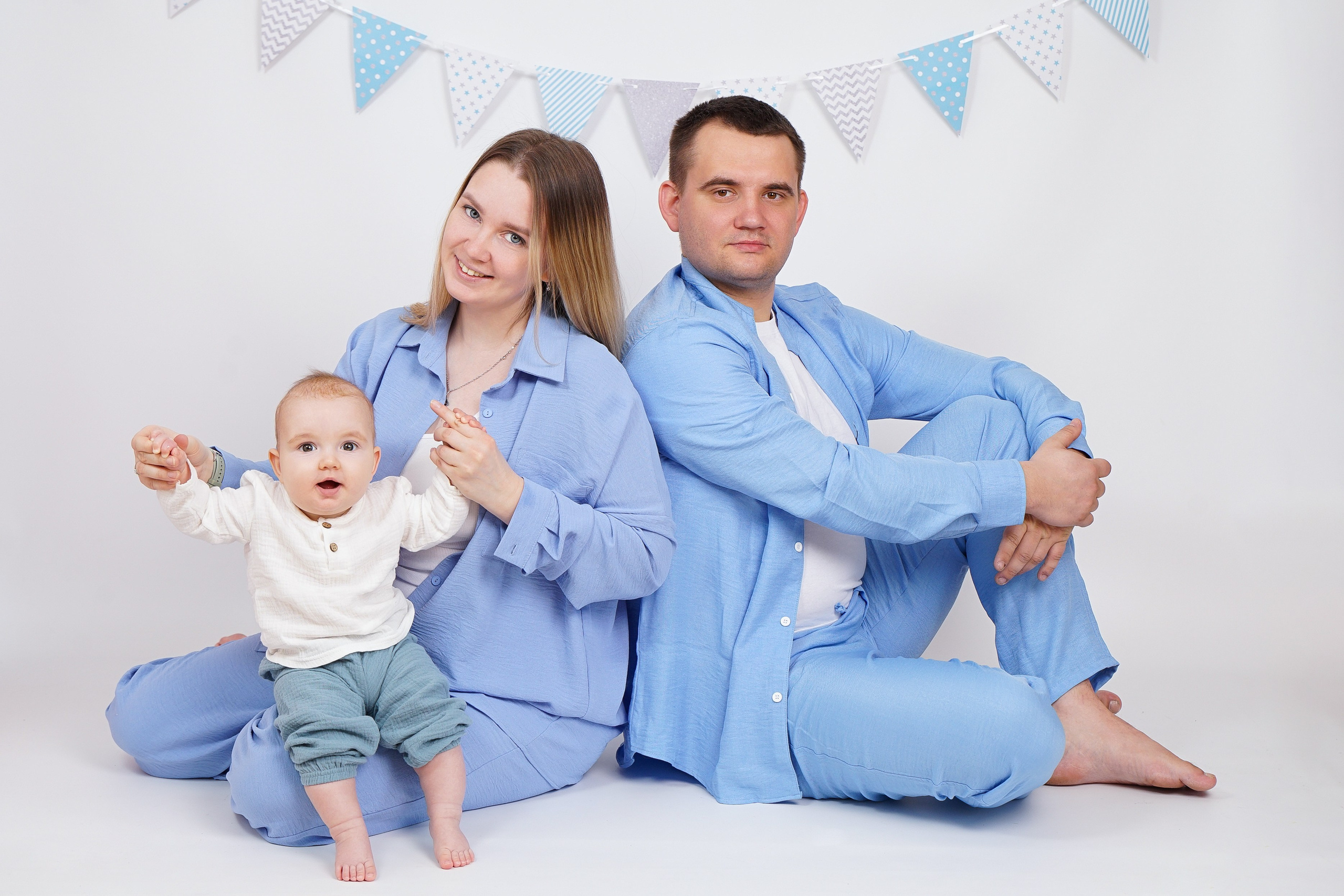 Максиму полгодика. Детская фотостудия