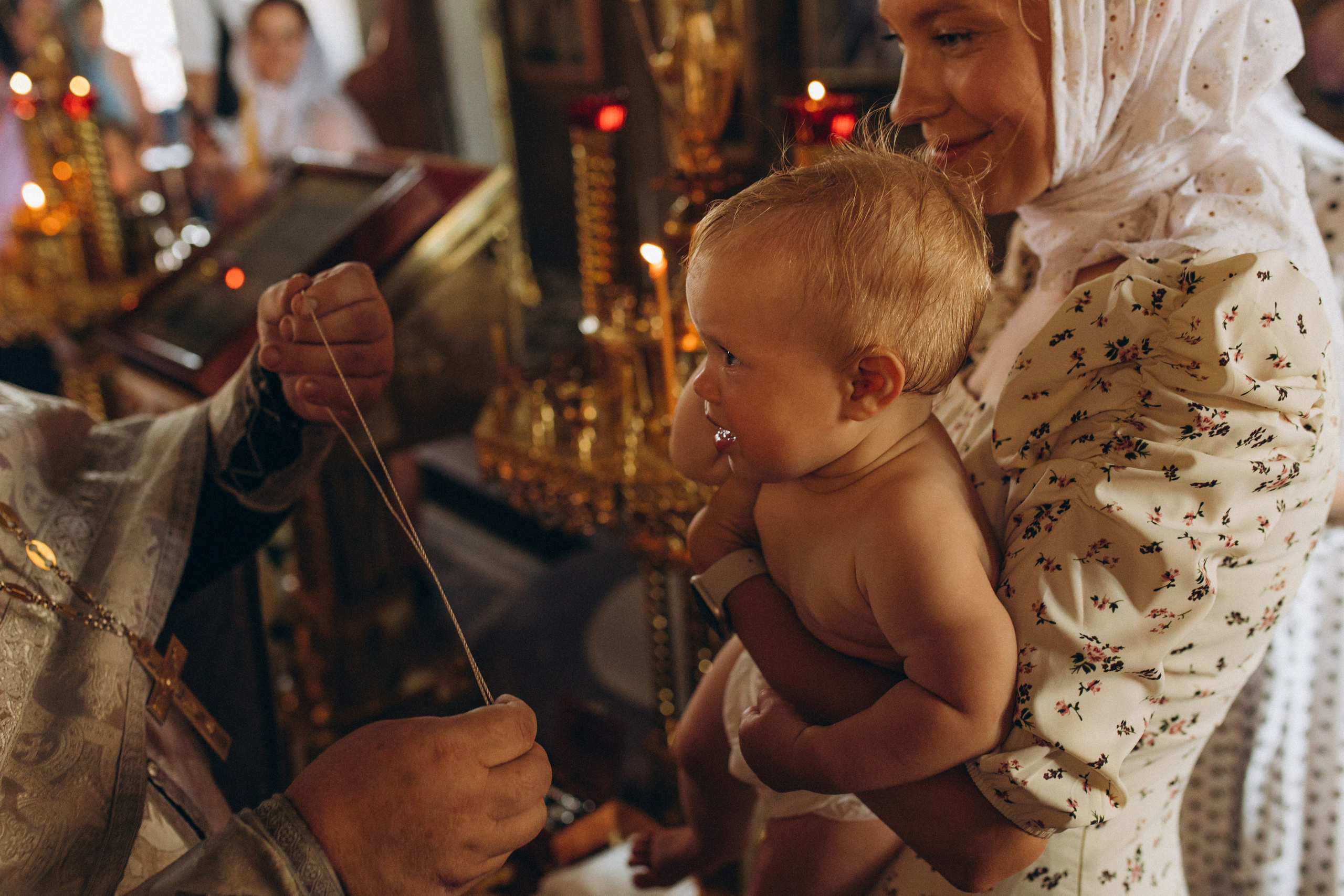 Крещение Марии. Семейный фотограф в Обнинске
