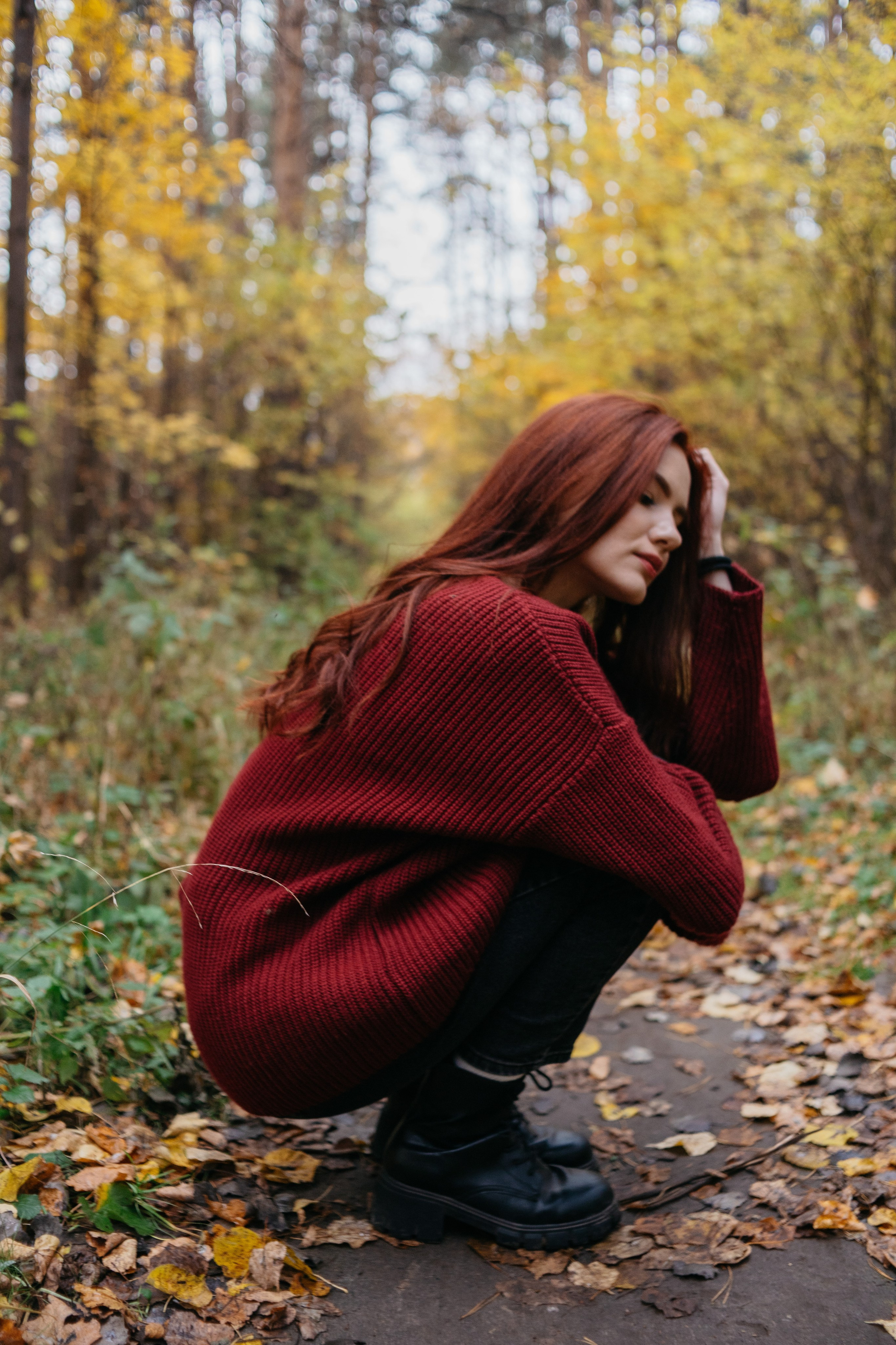 Осенняя прогулочная фотосессия — Лиза. Ксю Галиасфарова — Фотограф Казань