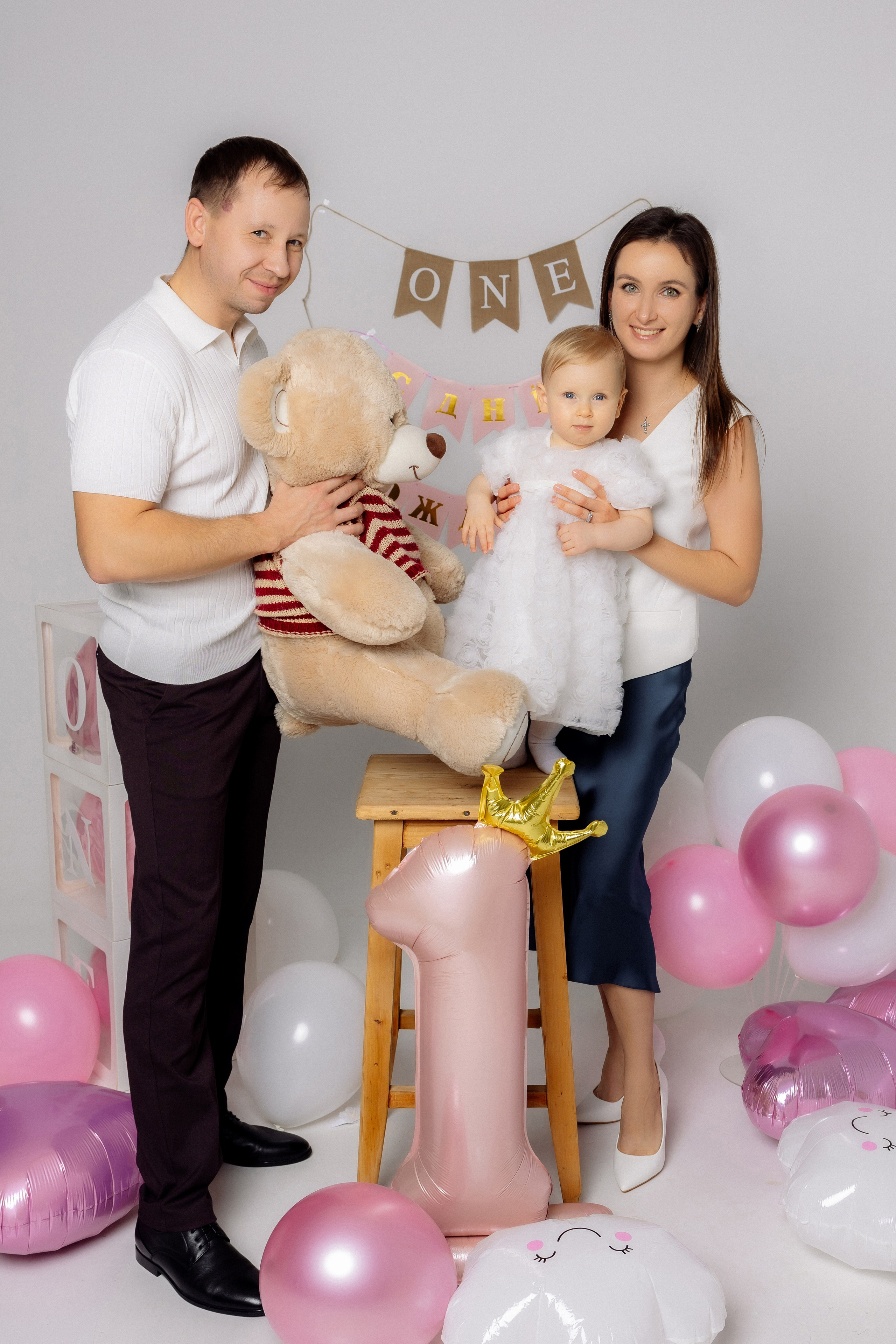 Первый годик. Зотова Алена — семейный и женский фотограф в Зеленограде