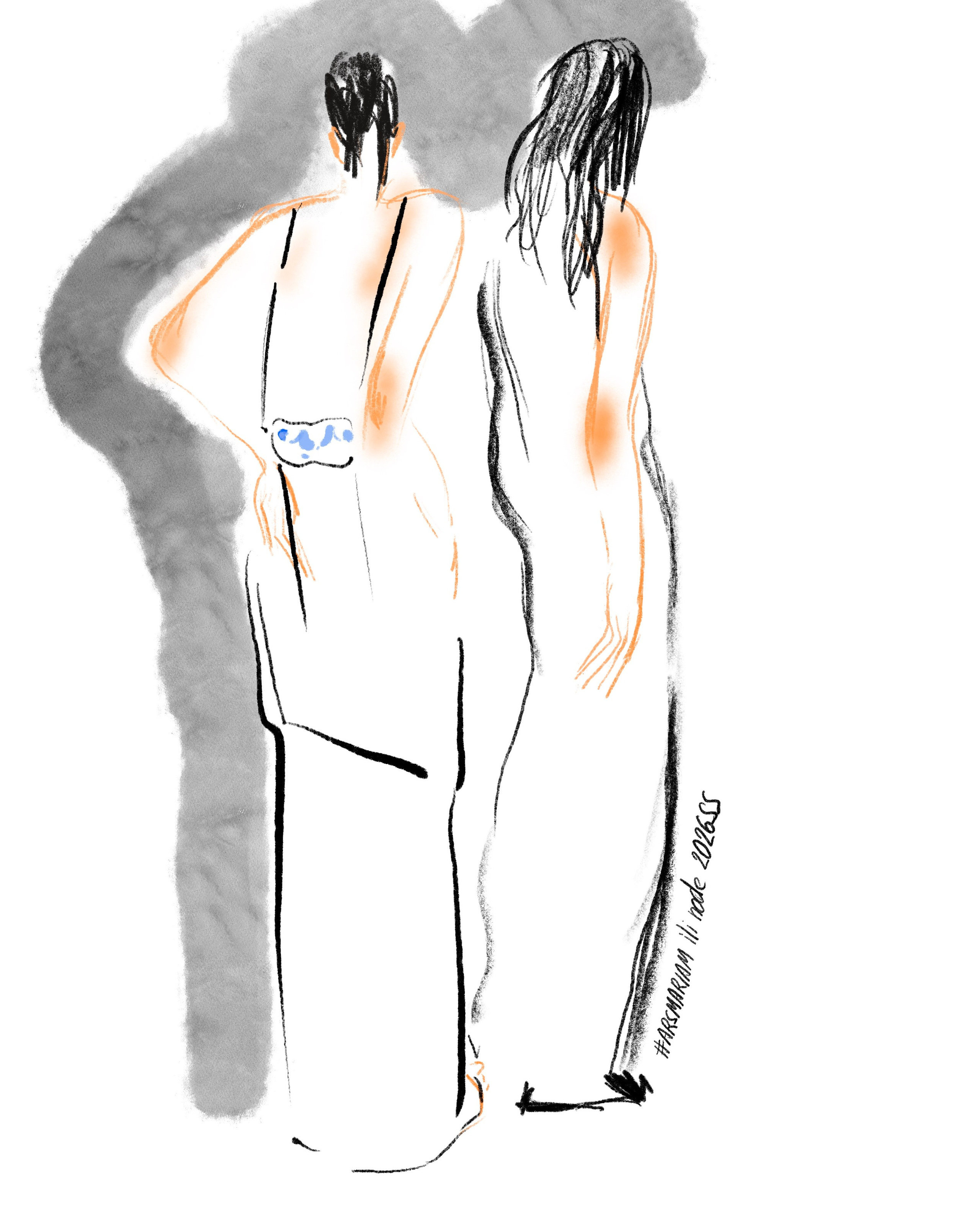 Ili node 2026SS. Фэшн иллюстратор из Москвы Власенко Мария