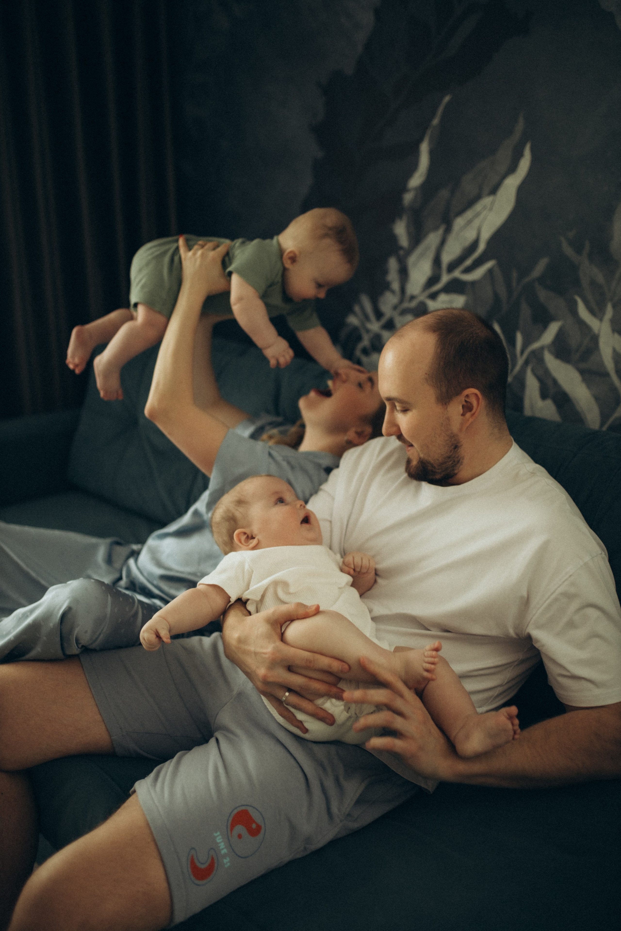 Алёна, Никита, Сашенька и Костик. Семейный фотограф Вероника Каюрова Ярославль