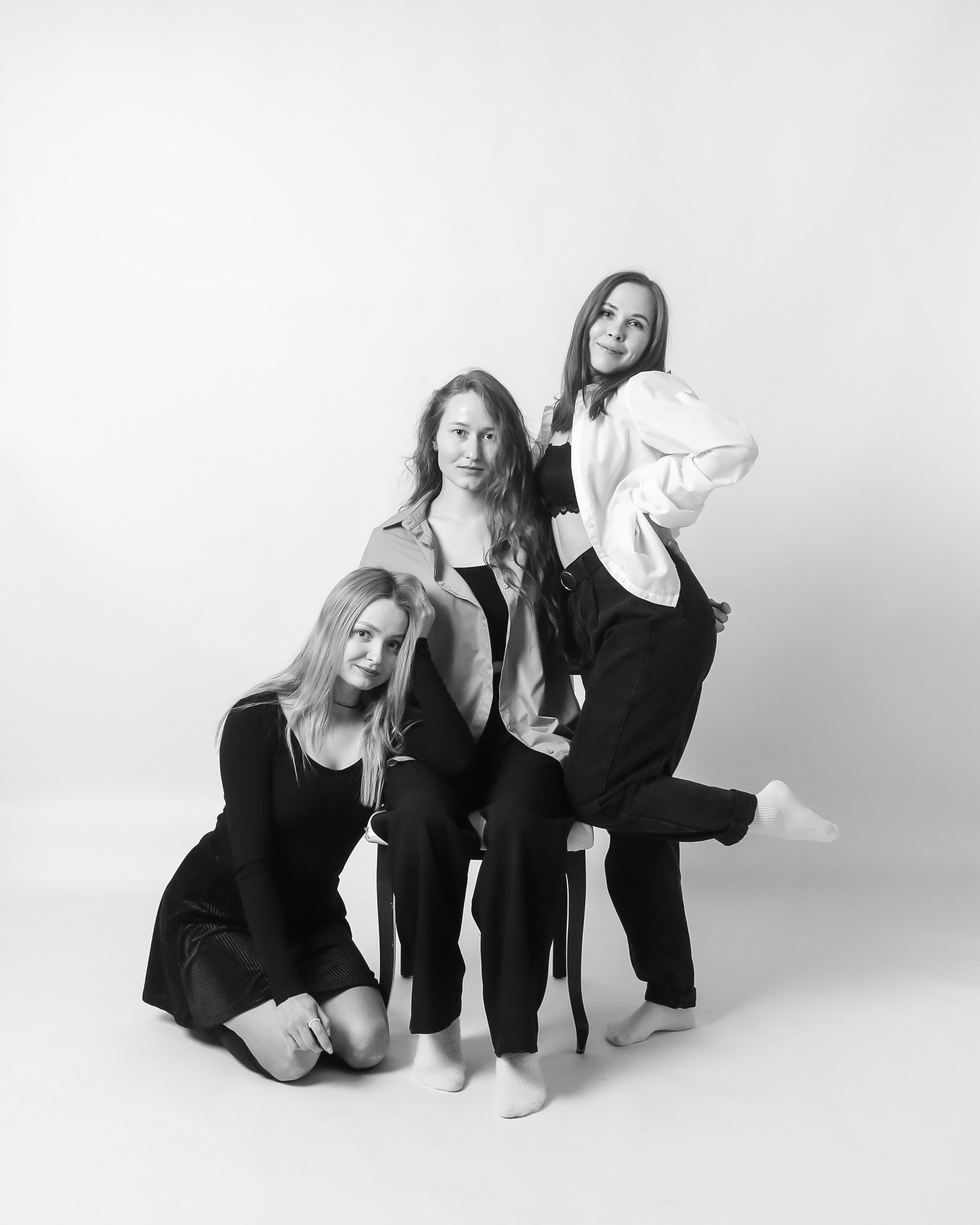 Девичник в честь дня рождения одной из подруг. Фотостудия Автопортретная № 2 в Ижевске