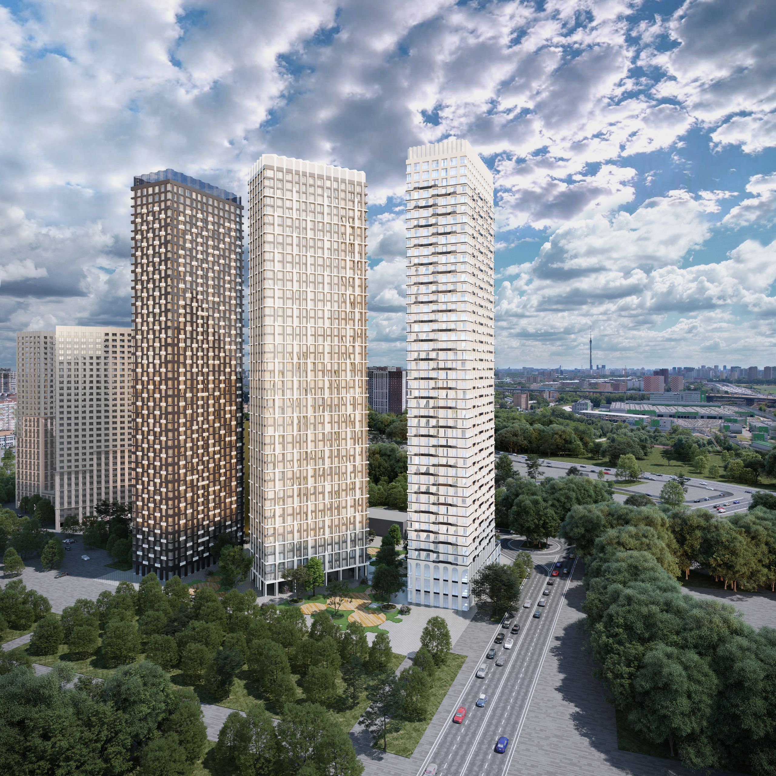 Жилой комплекс. Иван Ваганов. Портфолио